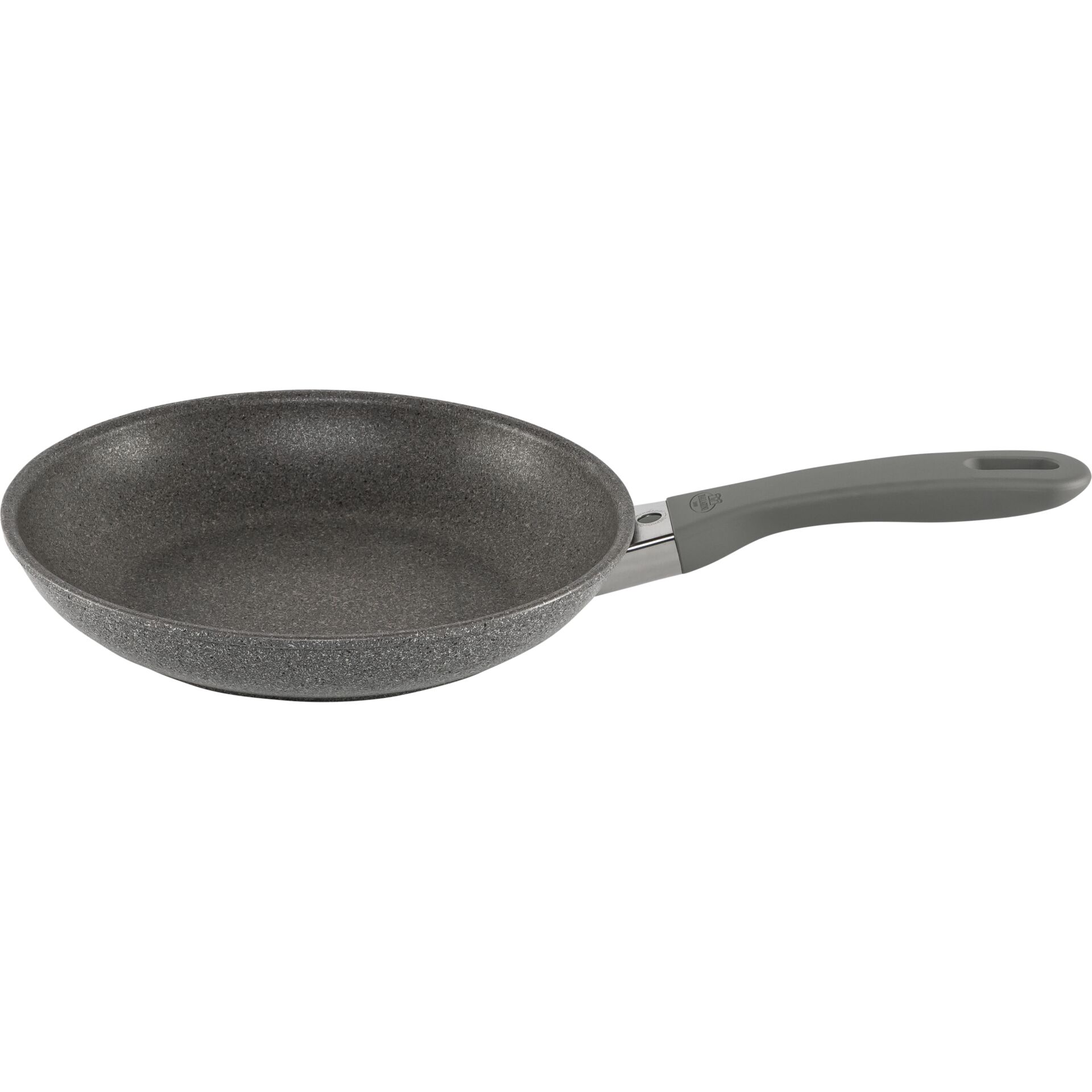 Pfanne, Grau, Antihaft, Spülmaschinengeeignet, Induktionsgeeignet