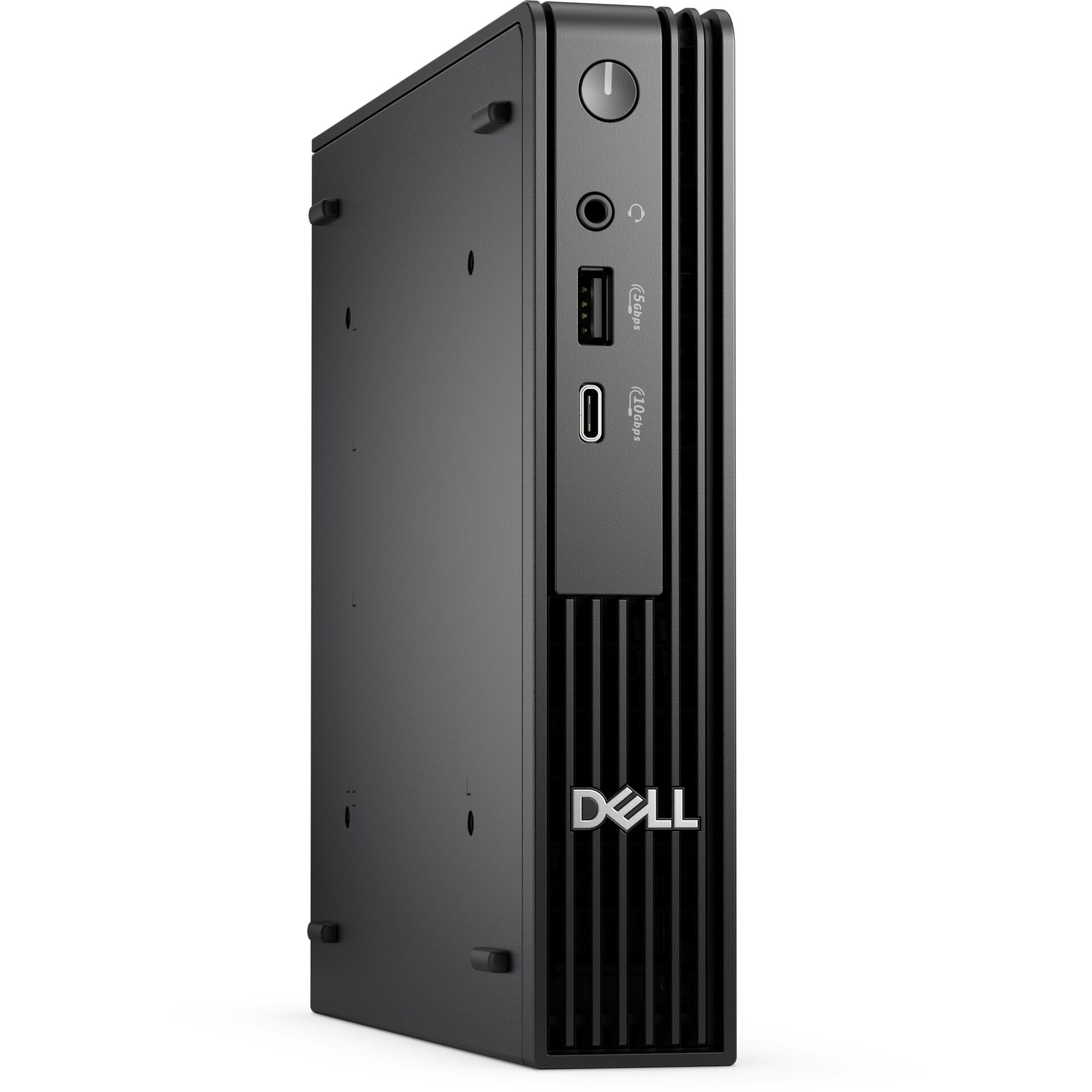 desktop, mini-tower, turm, Dell, schwarz