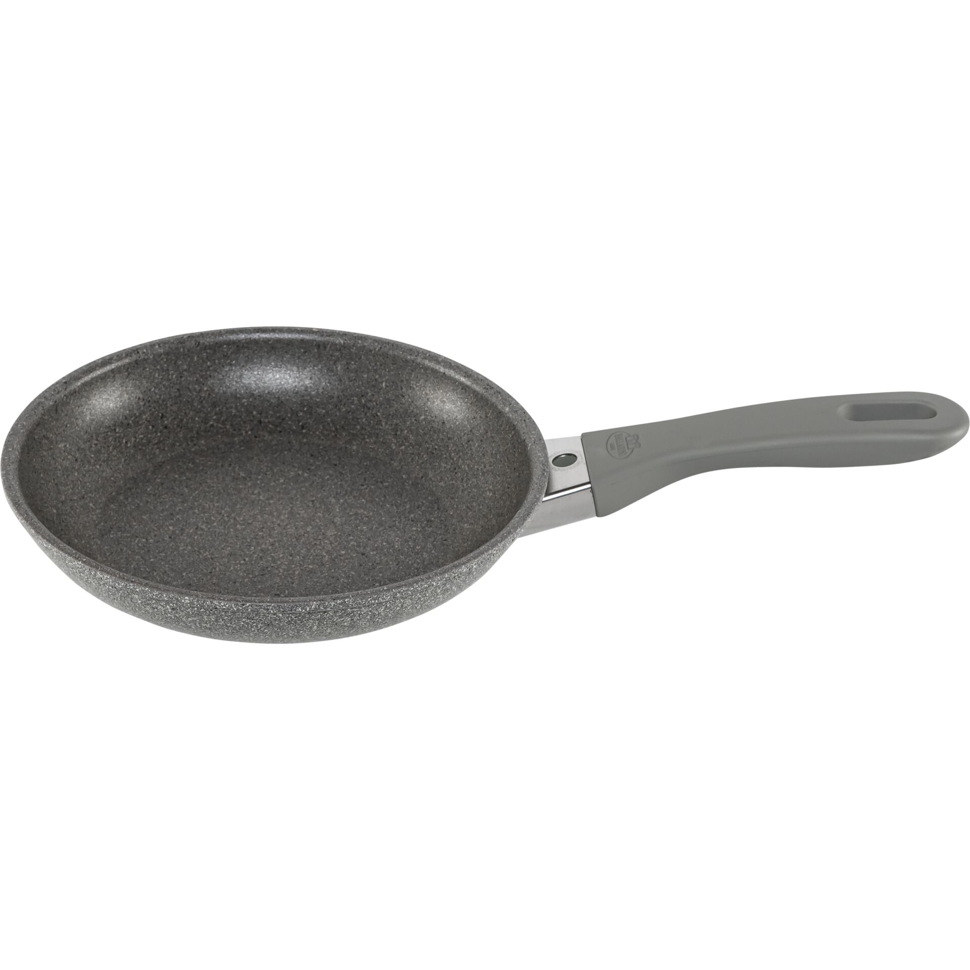 Pfannen Topf, Antihaft, Steingutoptik, Grau, Kochpfanne