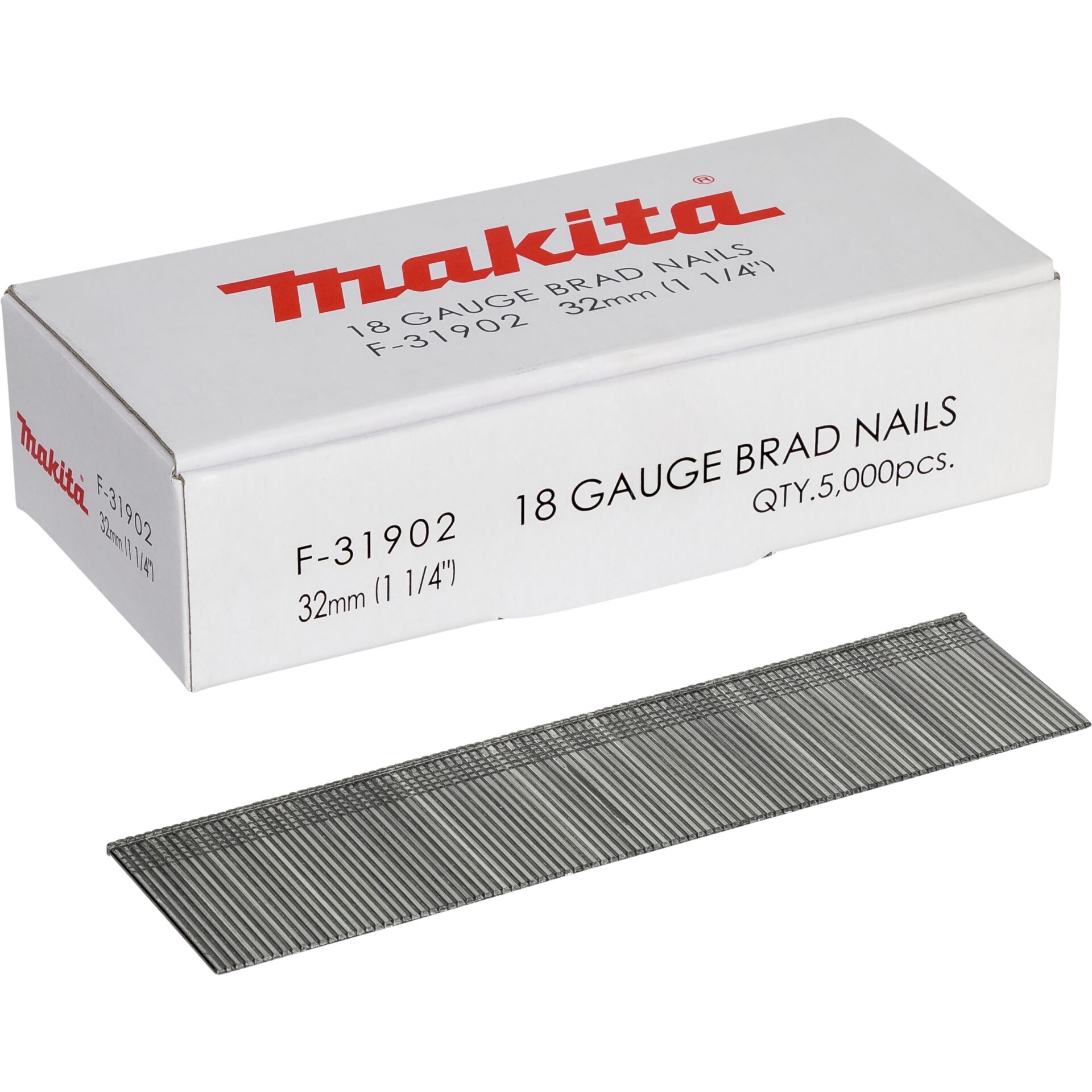 Makita Gauge Brad Nails 1,2x32mm  F-31902  5000 pcs.