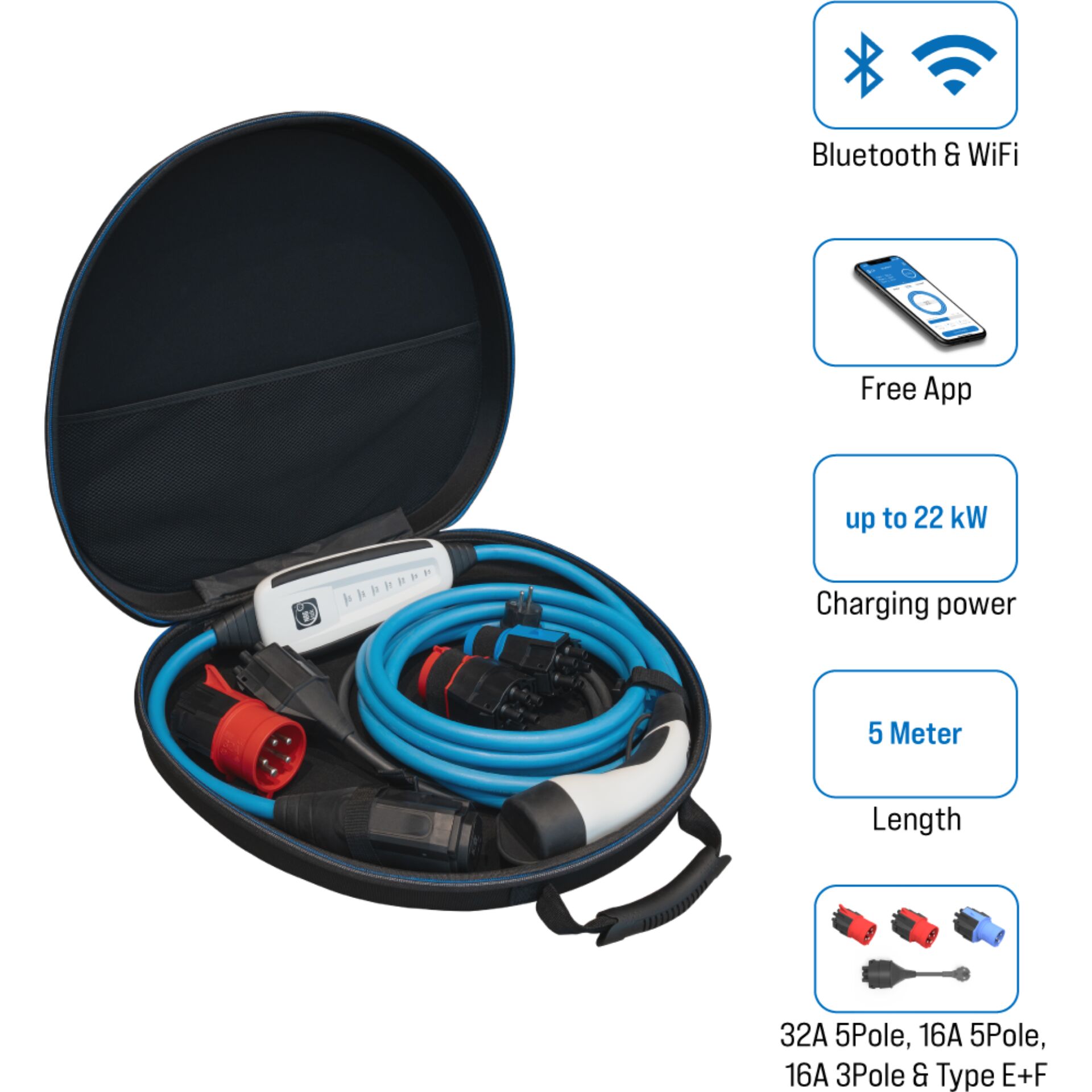 Elektrisches Gerät, Mikrophon, E-Ladepaket, Ladekabel, Ladegerät, Kabelset, 5 Meter