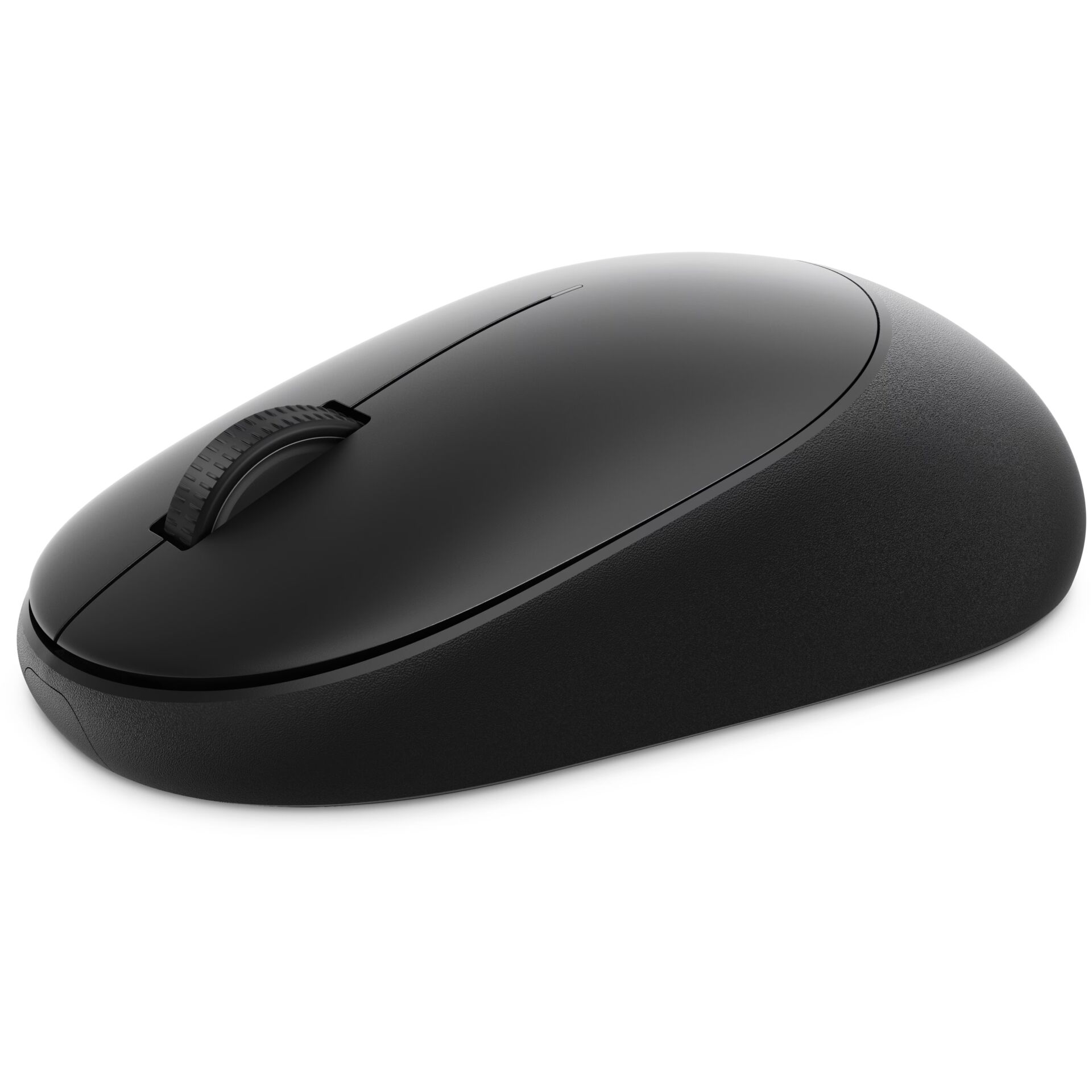 Maus, Drahtlos, Bluetooth, Gummierter Griff, Schwarz