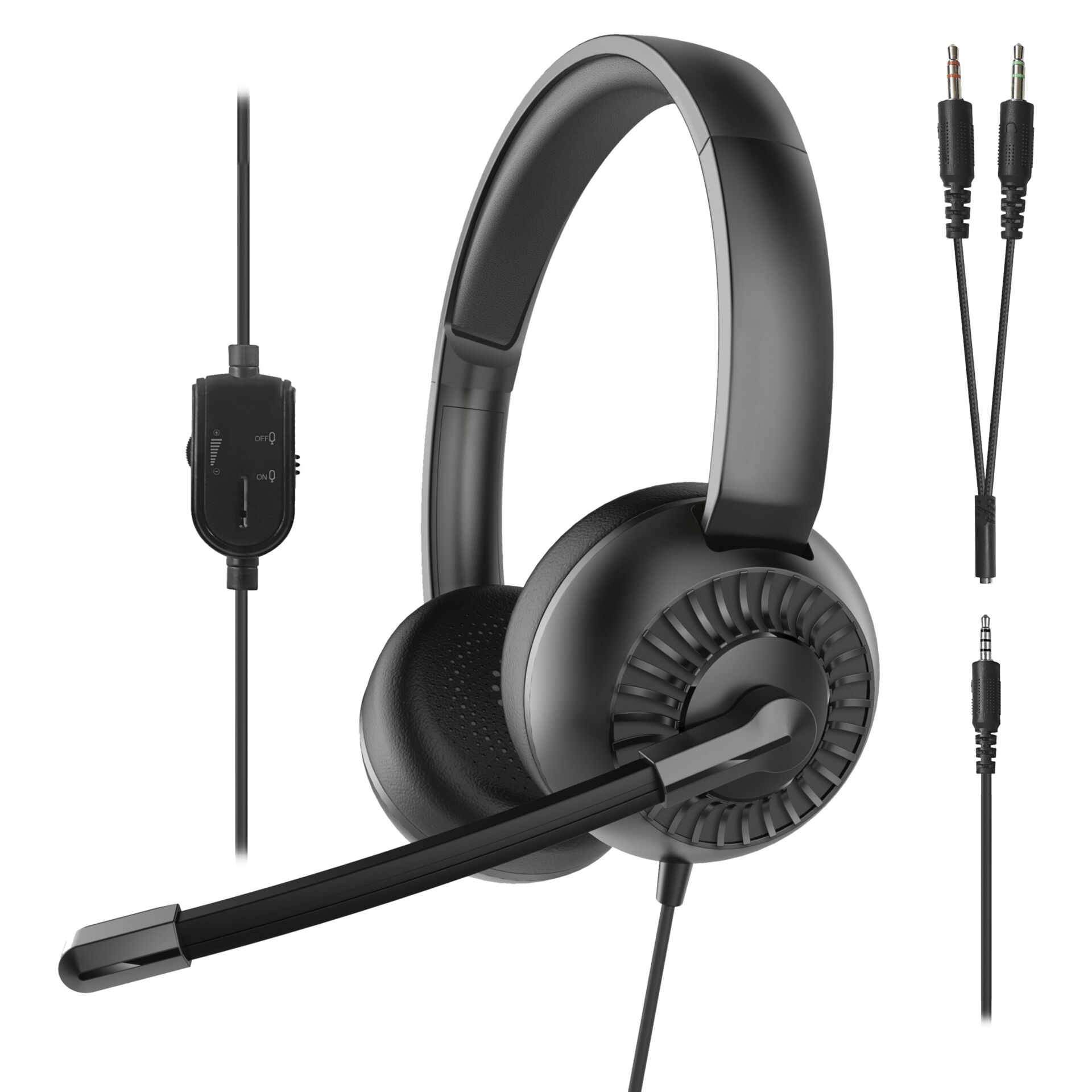 Kopfhörer, Headset, Gaming-Headset, Mikrofon, Kabelgebunden