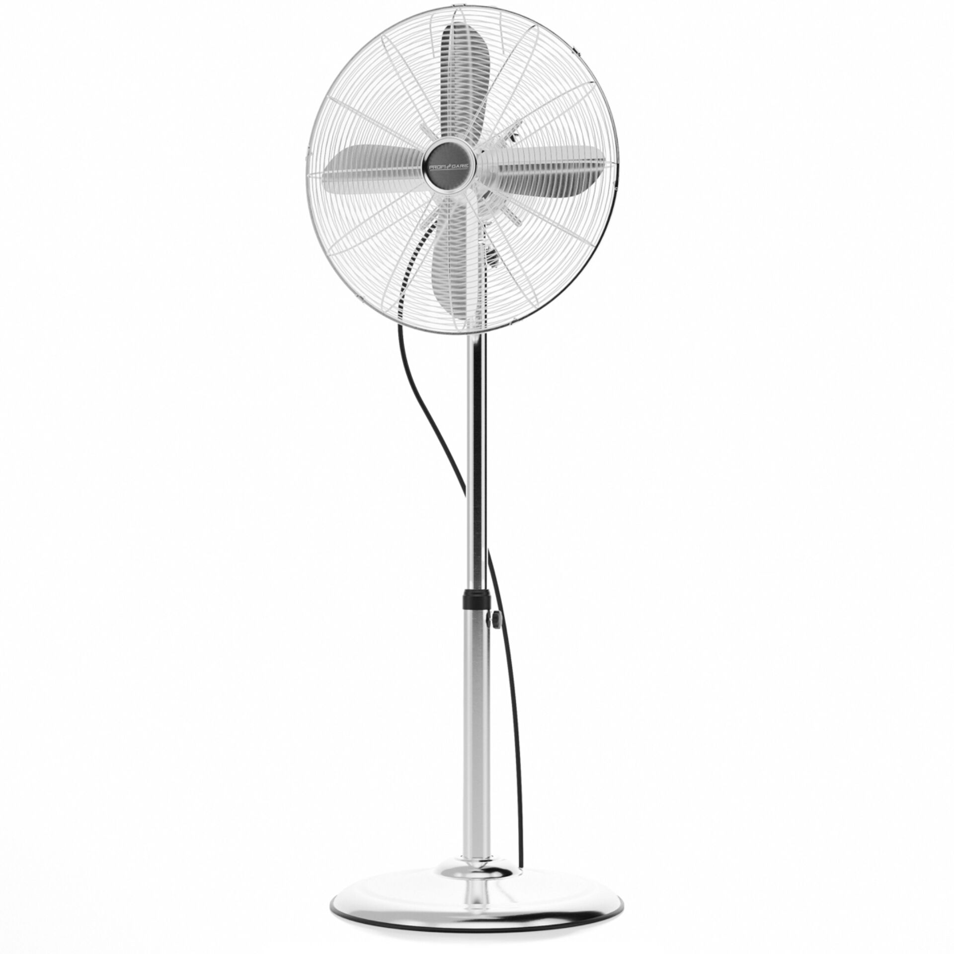 ventilator, stehventilator, metallisch, schwarz, stativ