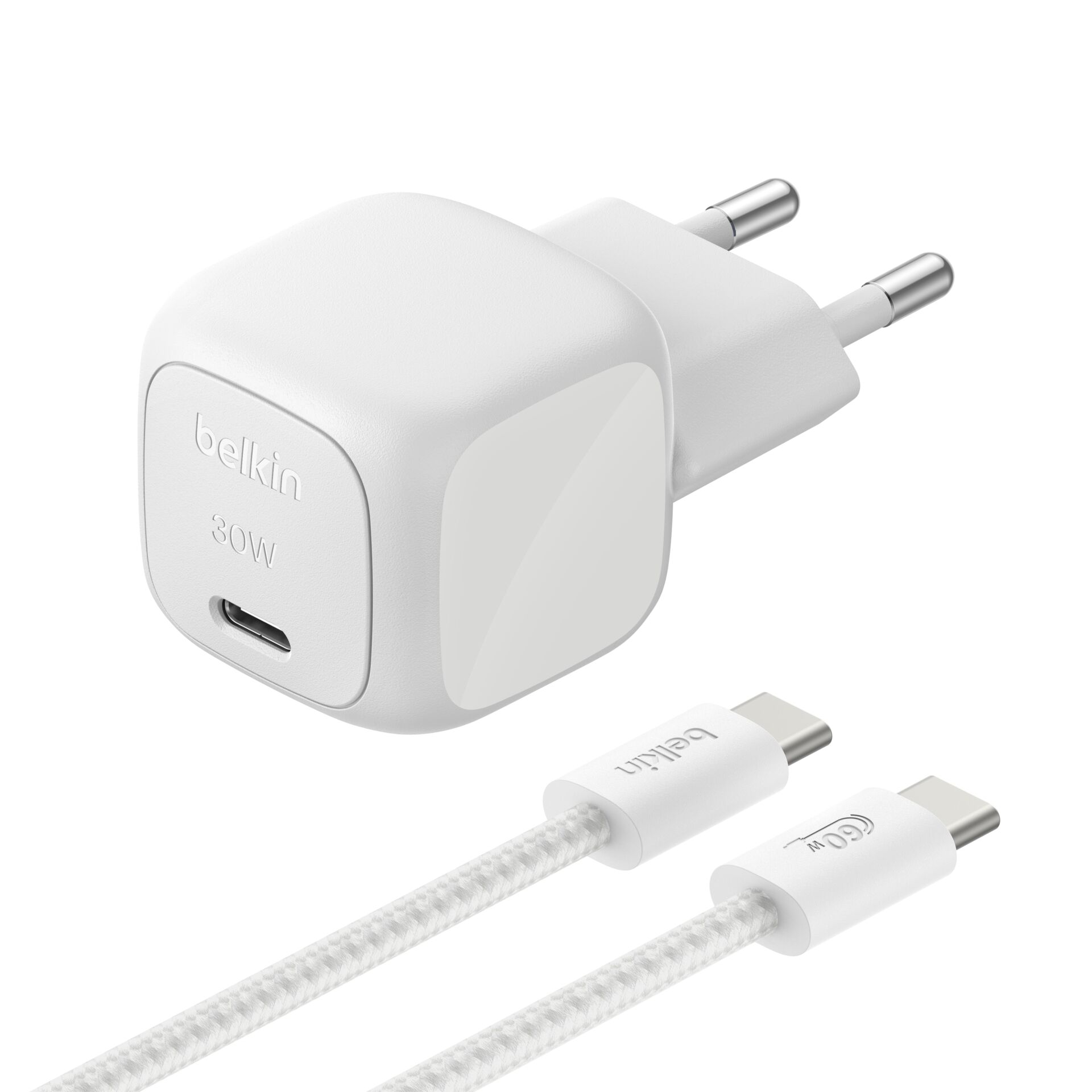 USB-C, 30W, Ladegerät, Netzteil, Kabel