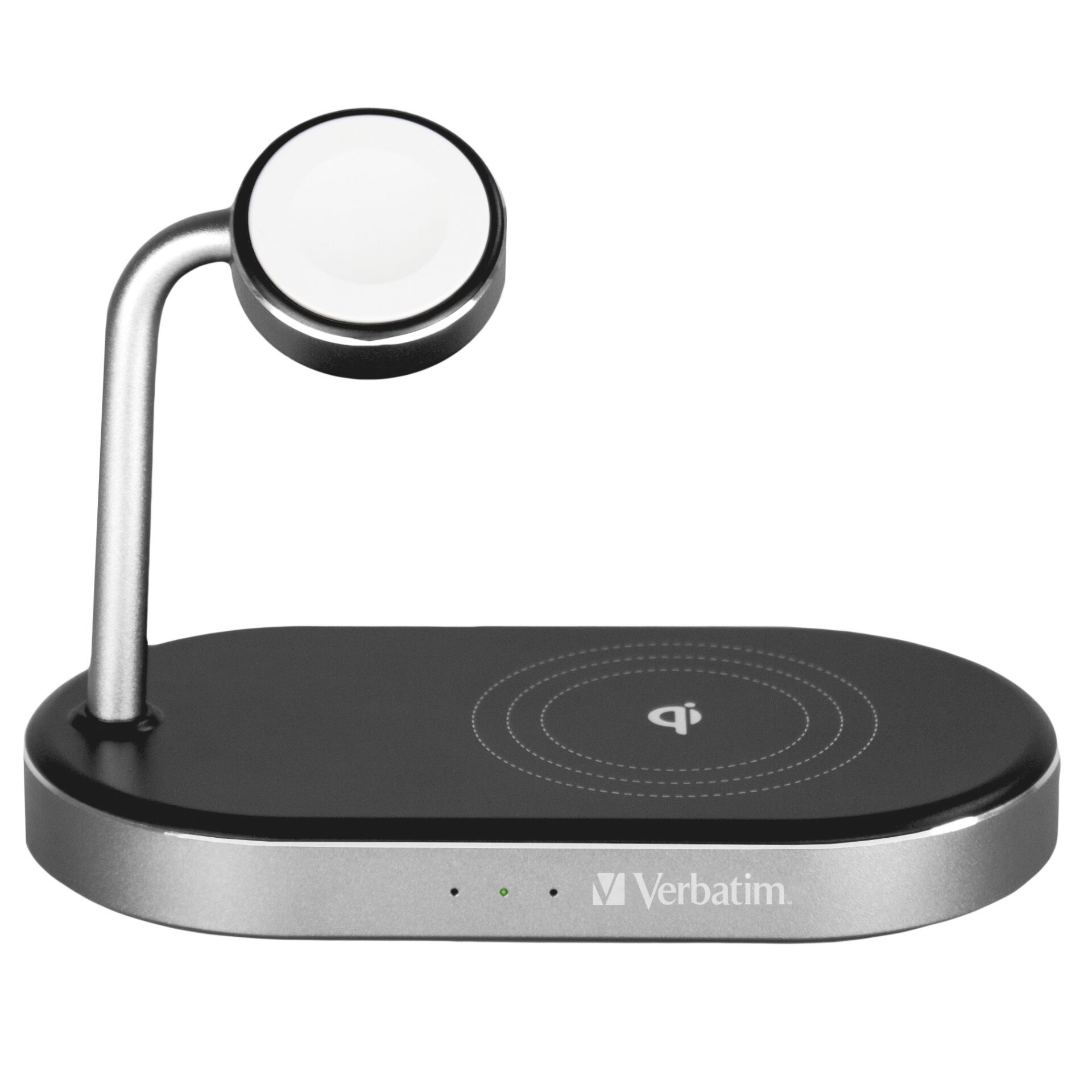 Verbatim WCS-02 Aluminium 3-in-1  Qi MFi WiFi+Apple Watch Charger