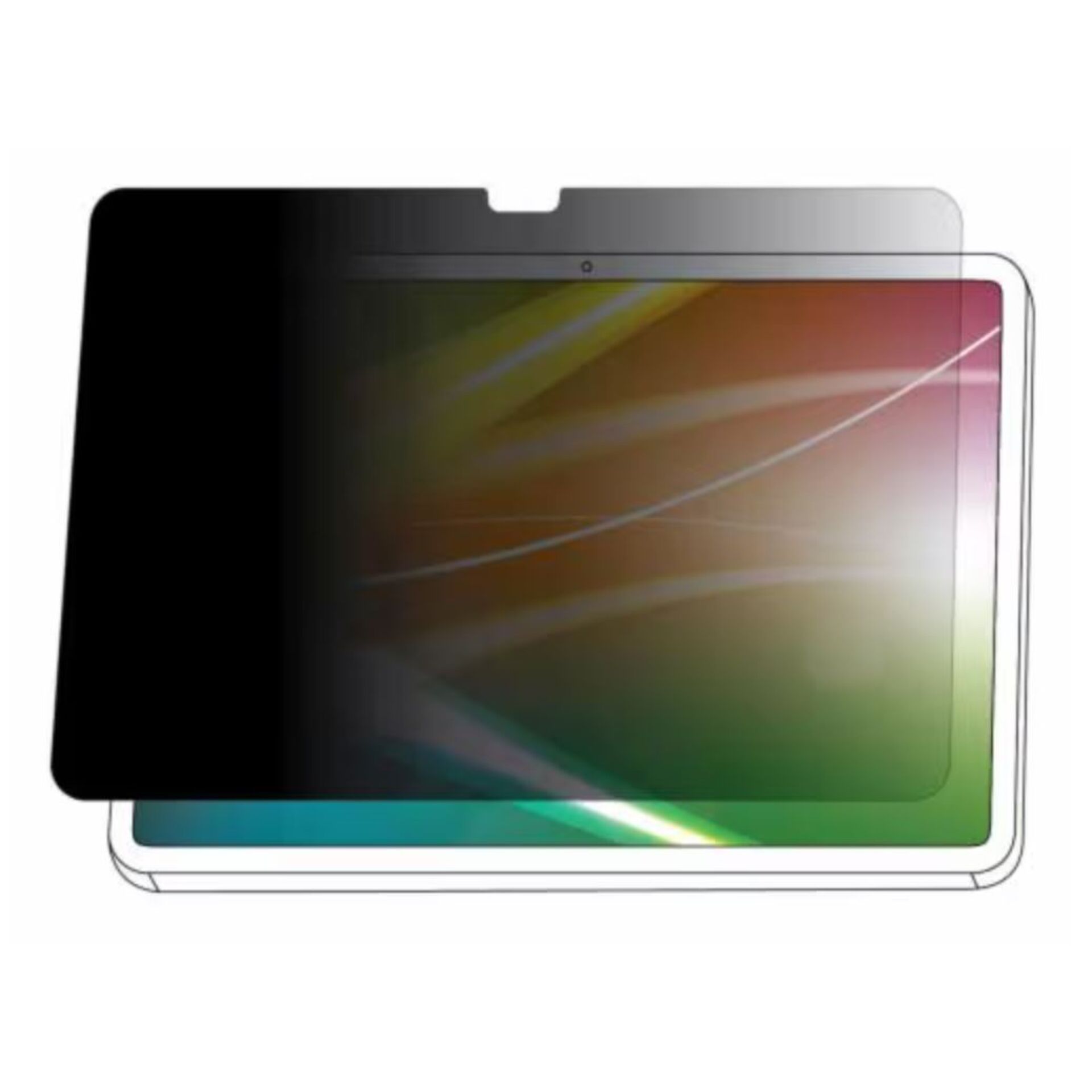 Bildschirmfolie, Schutzfolie, Tablet-Display, Transparente Folie, Kantenschutz