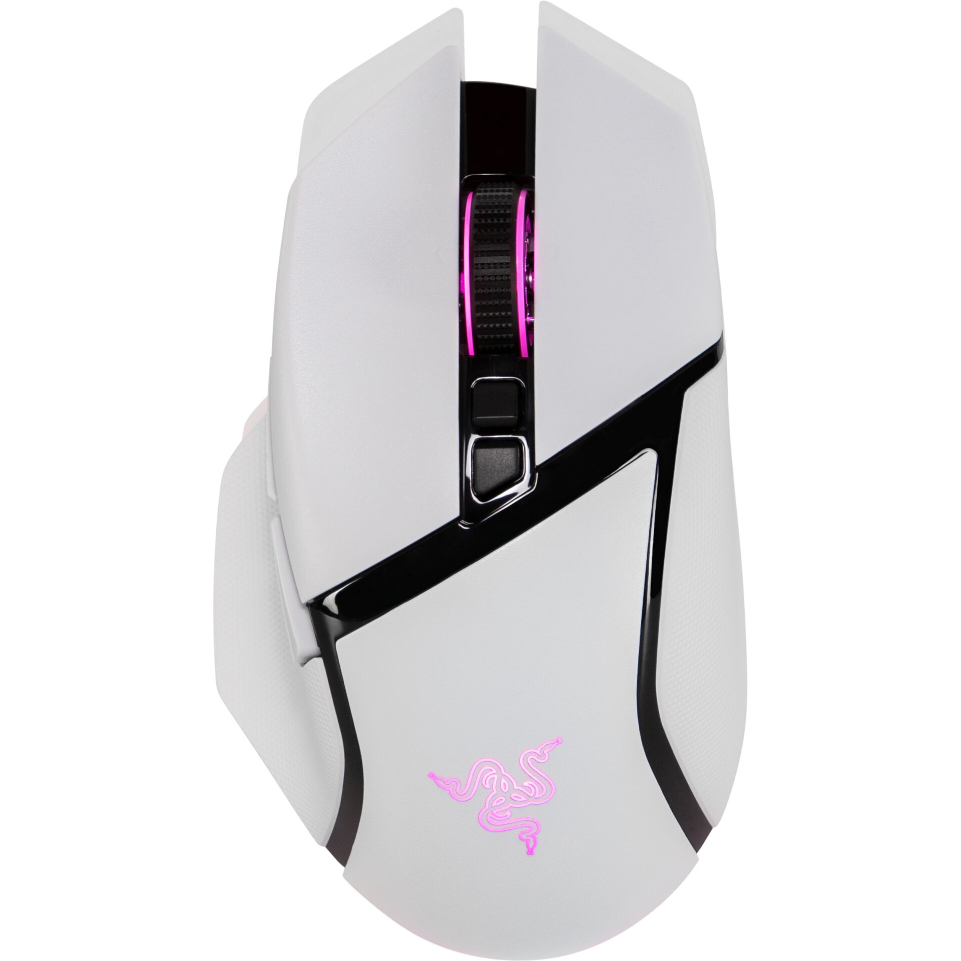 computer-mouse, gaming-mouse, white-mouse, RGB-illumination, ergonomic-design
