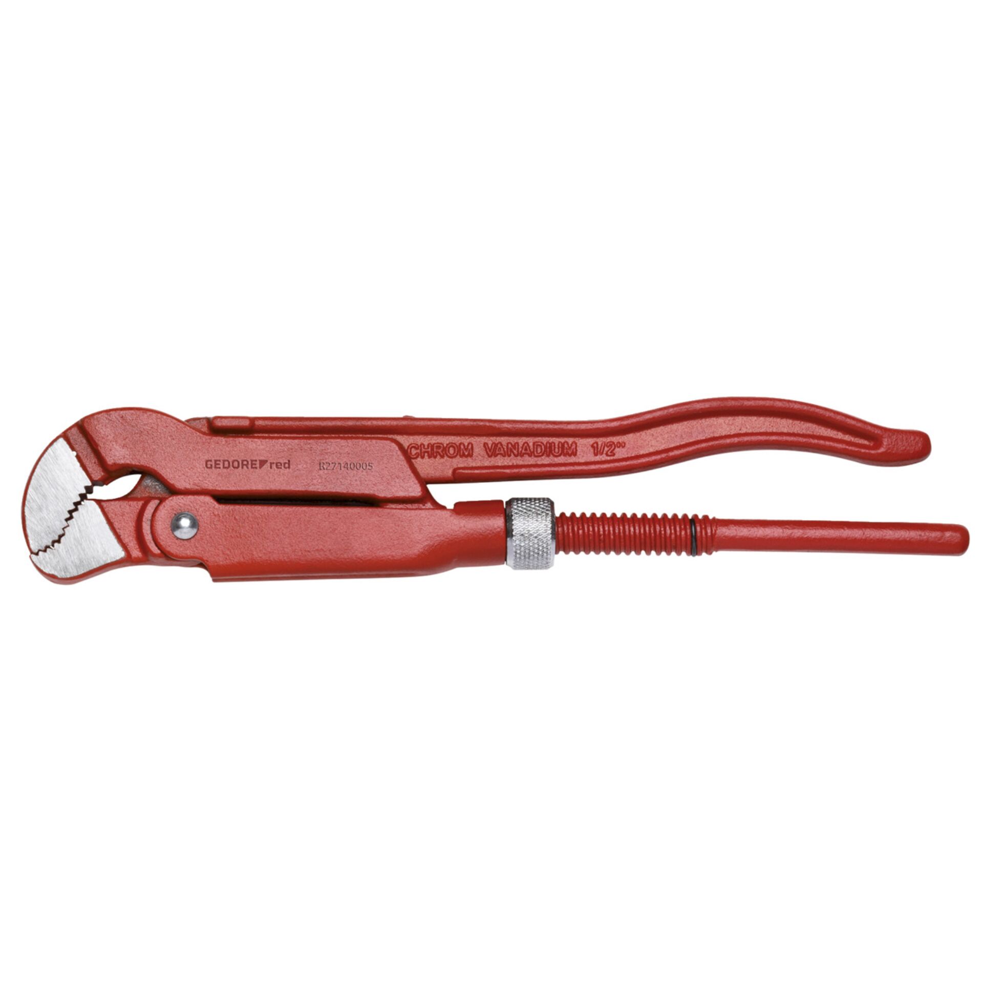 GEDORE red Pipe Wrench  S-Jaw