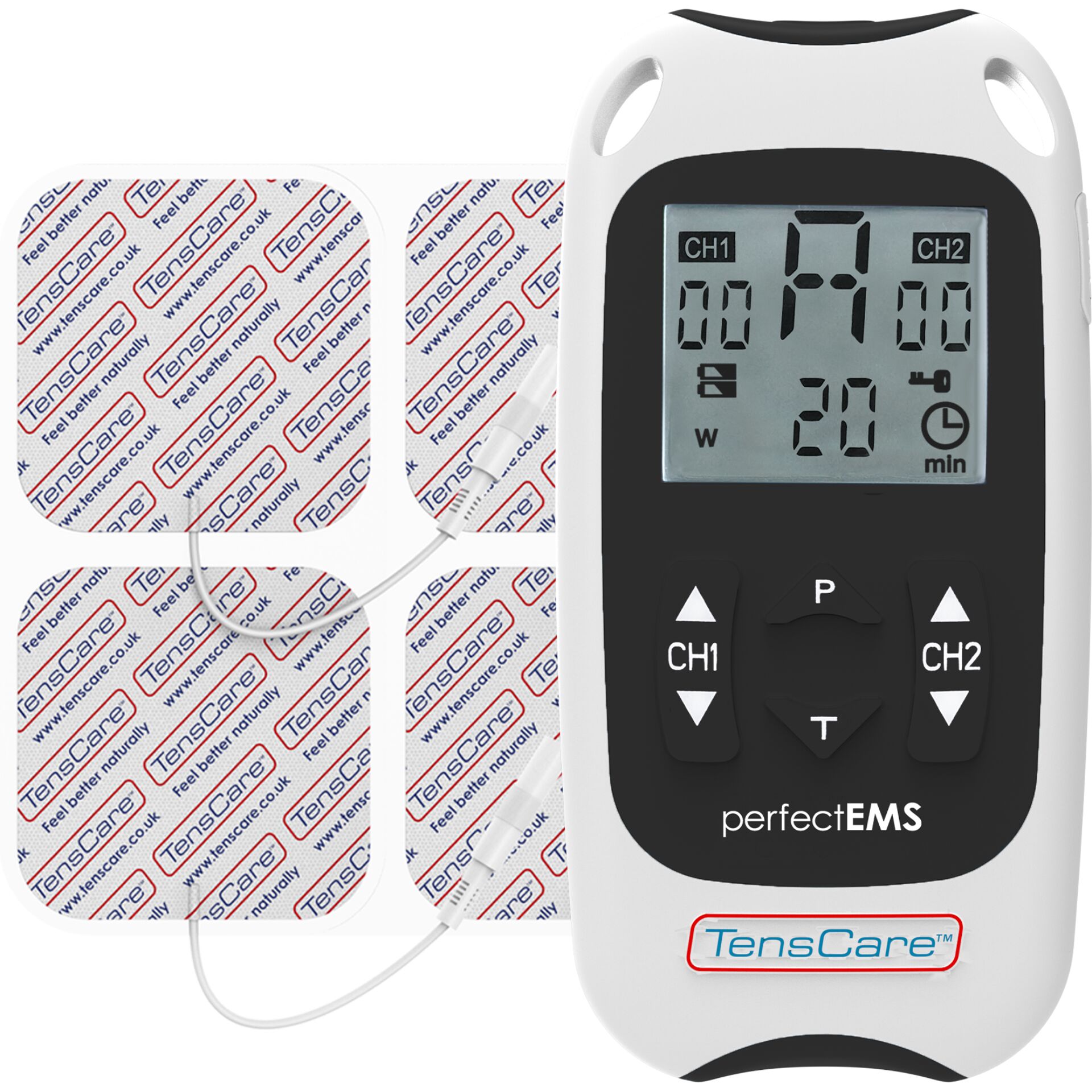 TensCare, Blutdruckmessgerät, digitaler Monitor, Arztgerät, EMS-Gerät, Kompaktgröße, Blutdruckmonitor, digitale Anzeige, TensCare, Elektronisches Gerät