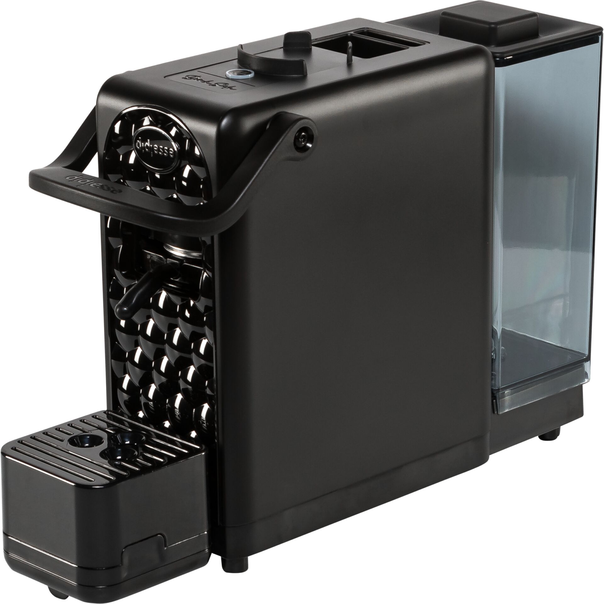 Kaffeemaschine, Kapselmaschine, Schwarz, Grind-Option, Wassertank