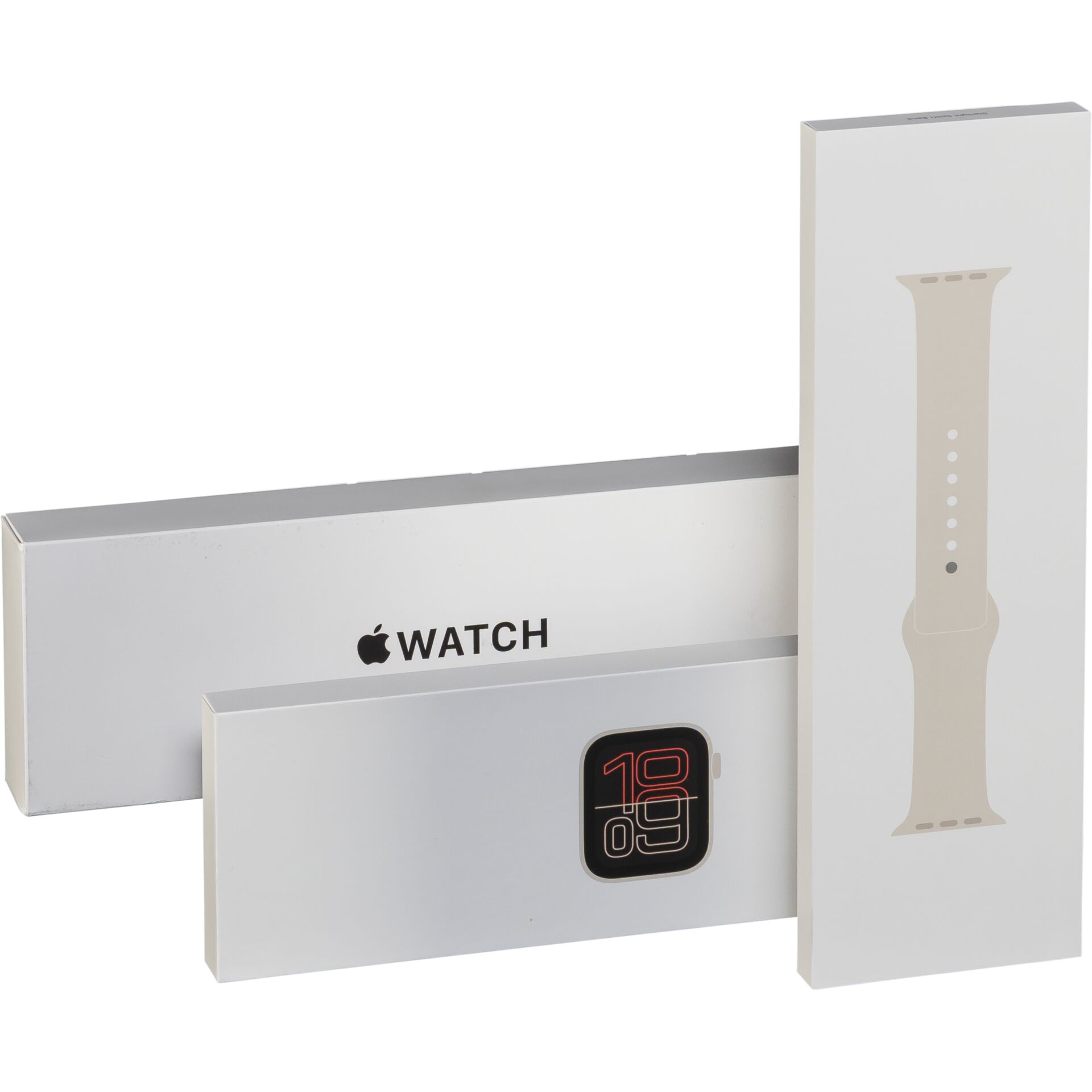 Apple Watch, Smartwatch, Band, White, Boxed set