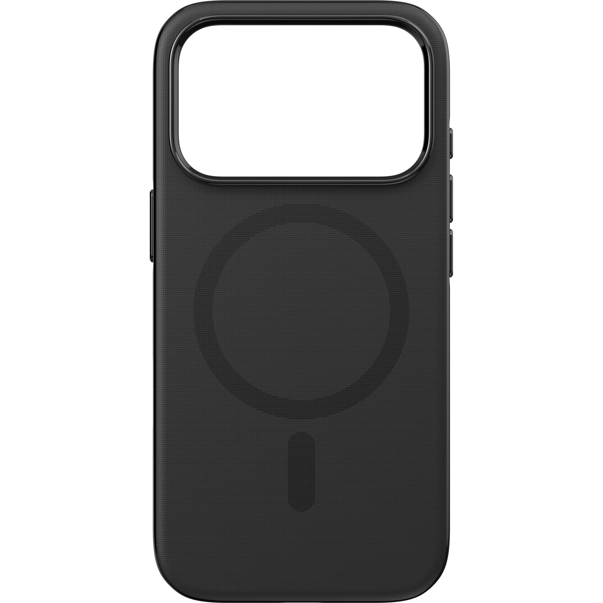 Hülle, Smartphone-Hülle, Magnetischer Wireless-Pad, Schwarz, Rundes Muster