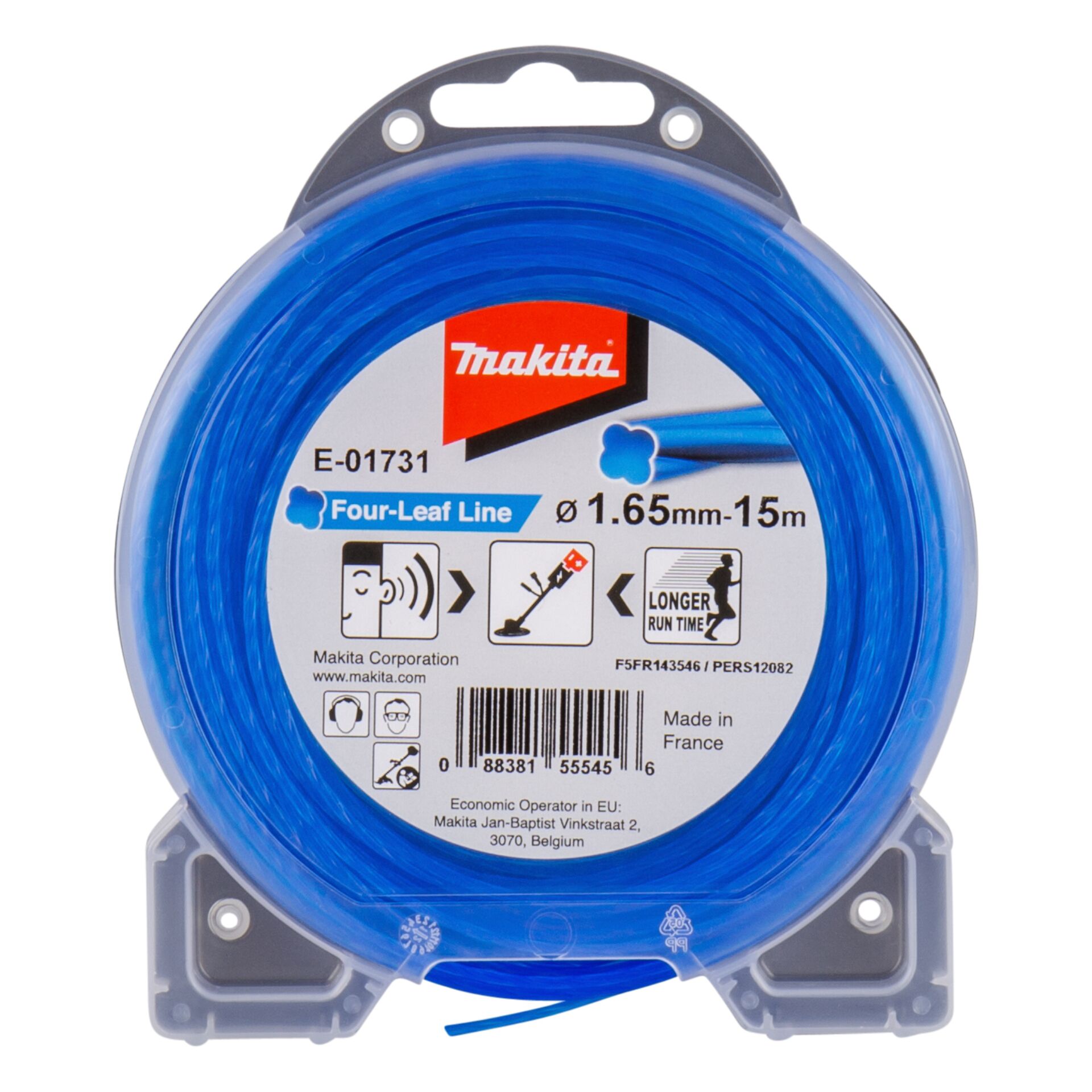 Makita E-01731 for DUR181  String Four Leaf 1,65mm 15m