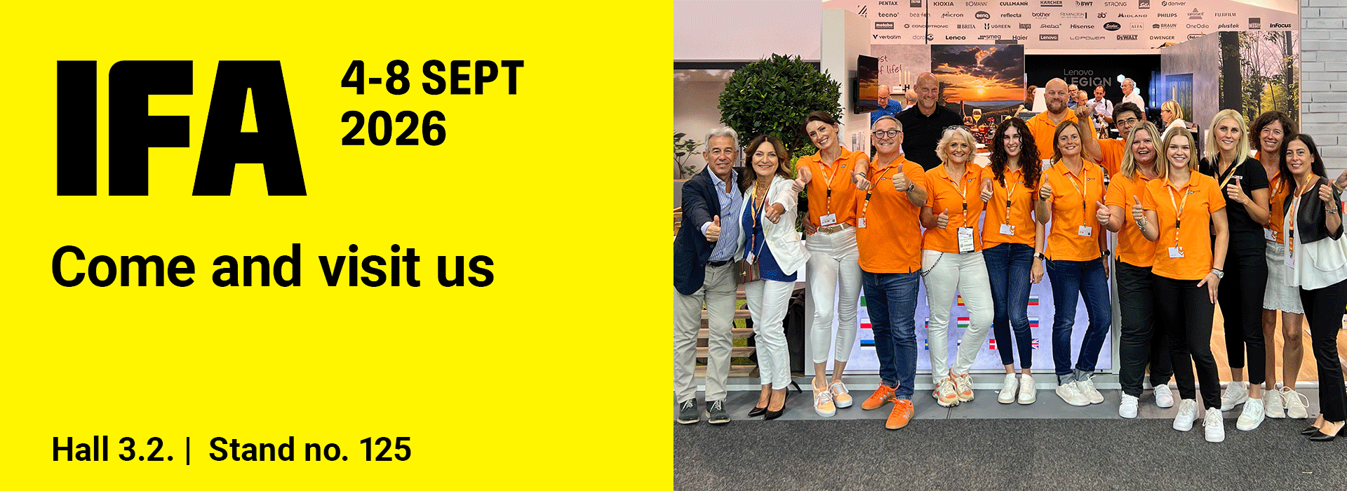 event, expo, people, group, orange-shirts