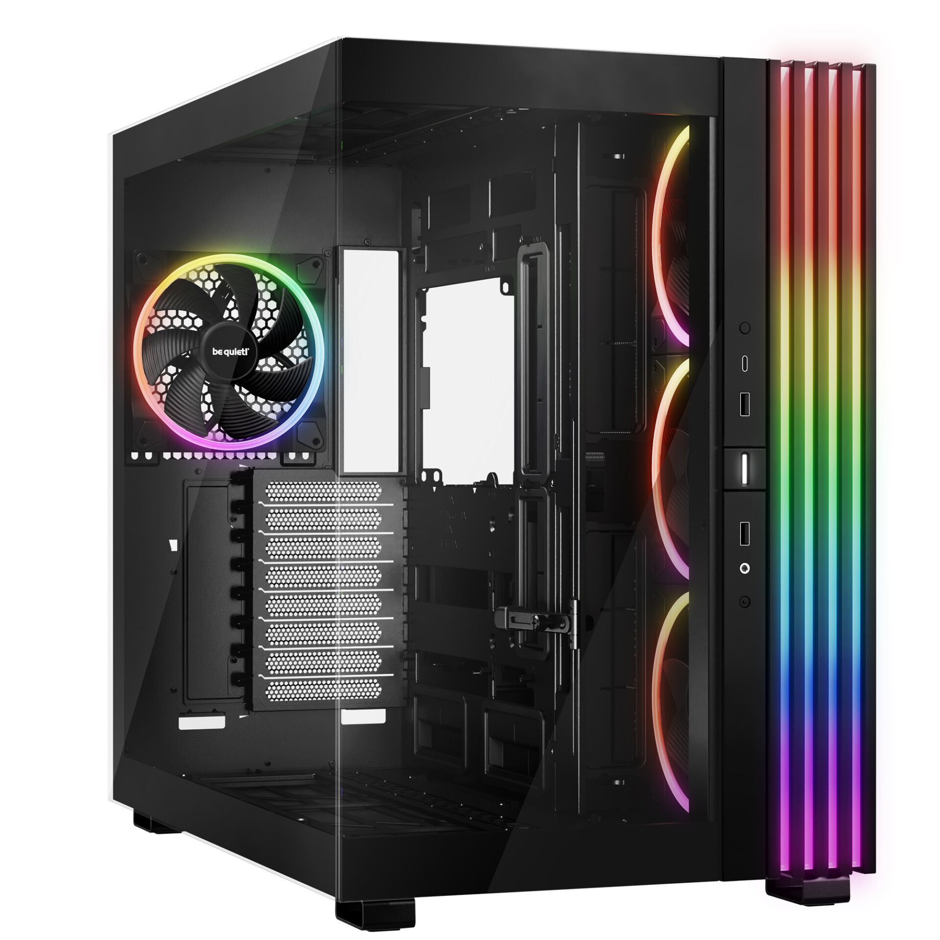 Gaming-PC, Mid-Tower, RGB-Lüfter, Temperglas, PCIe-Slots