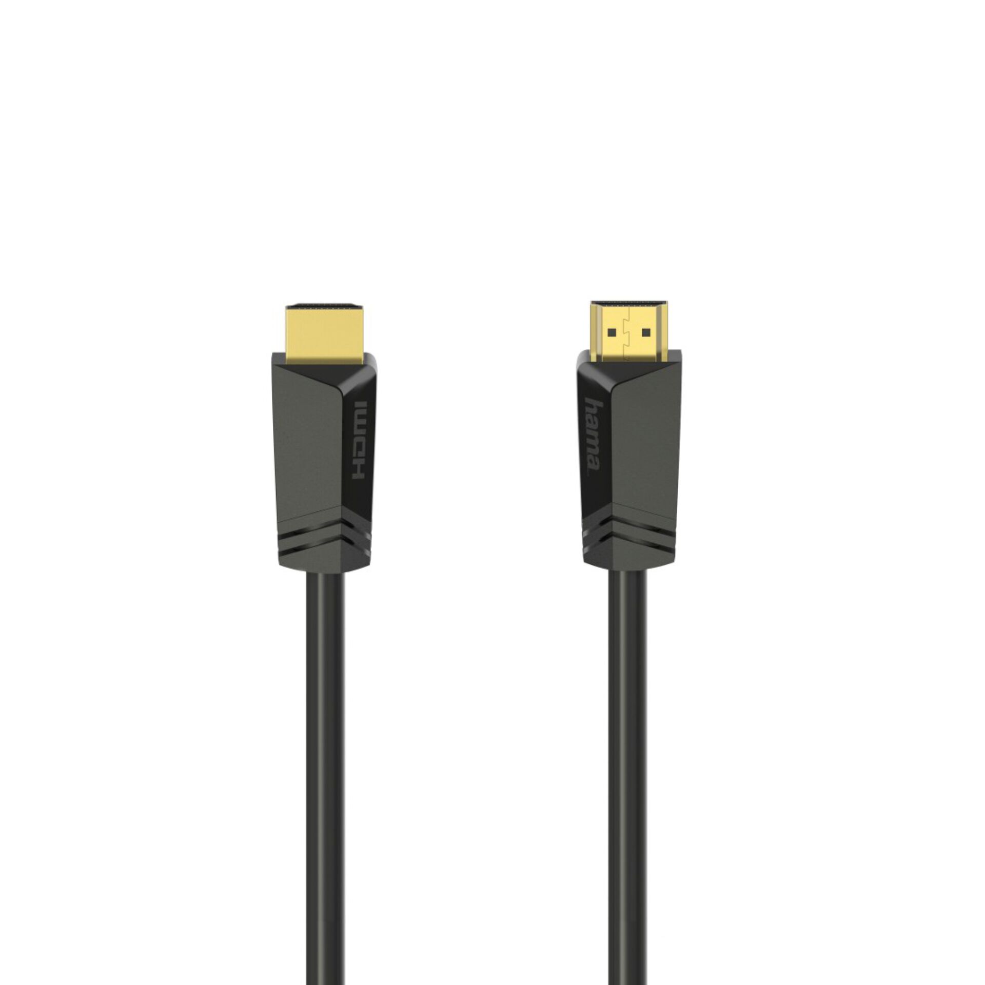 HDMI, Kabel, Schwarz, Goldbeschichtet, Winkelkontakt