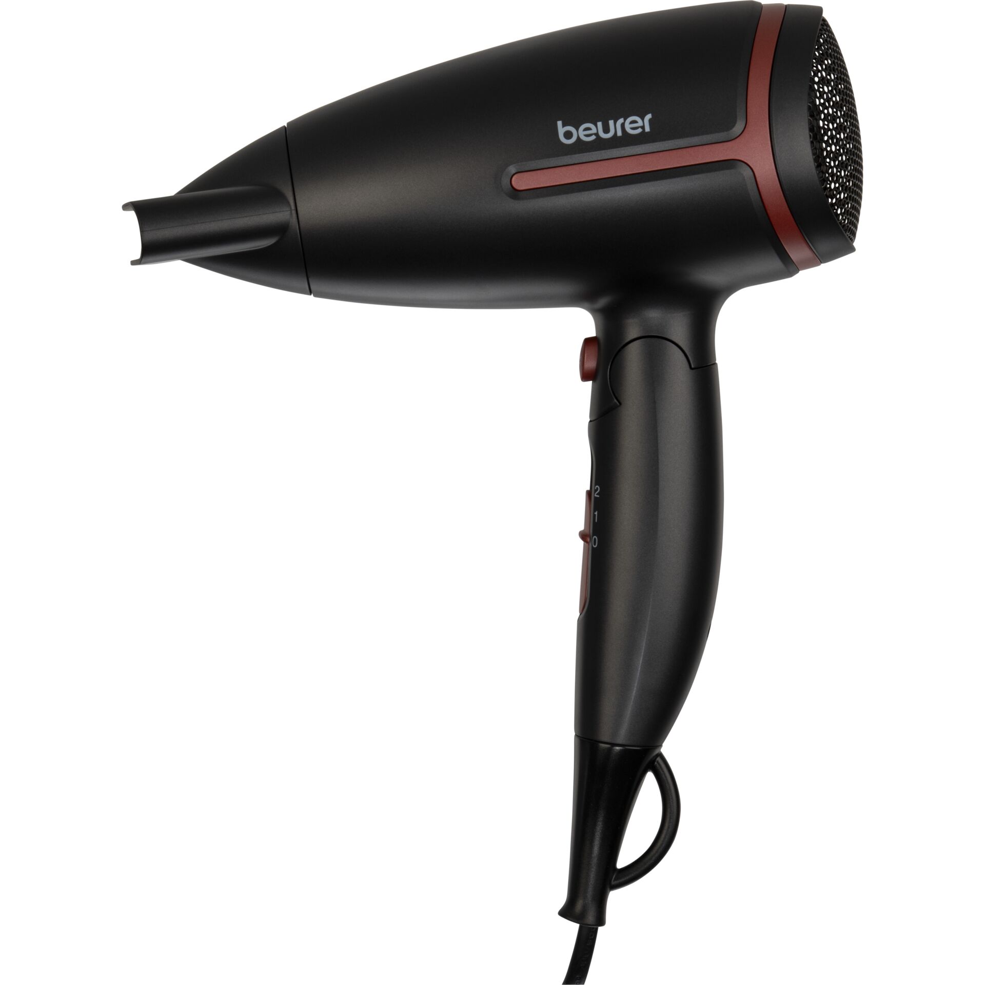 Haartrockner, Föhn, Cool-Shot, Kabel, Schwarz, Beurer, Aufsatz, Diffusor, Handgerät