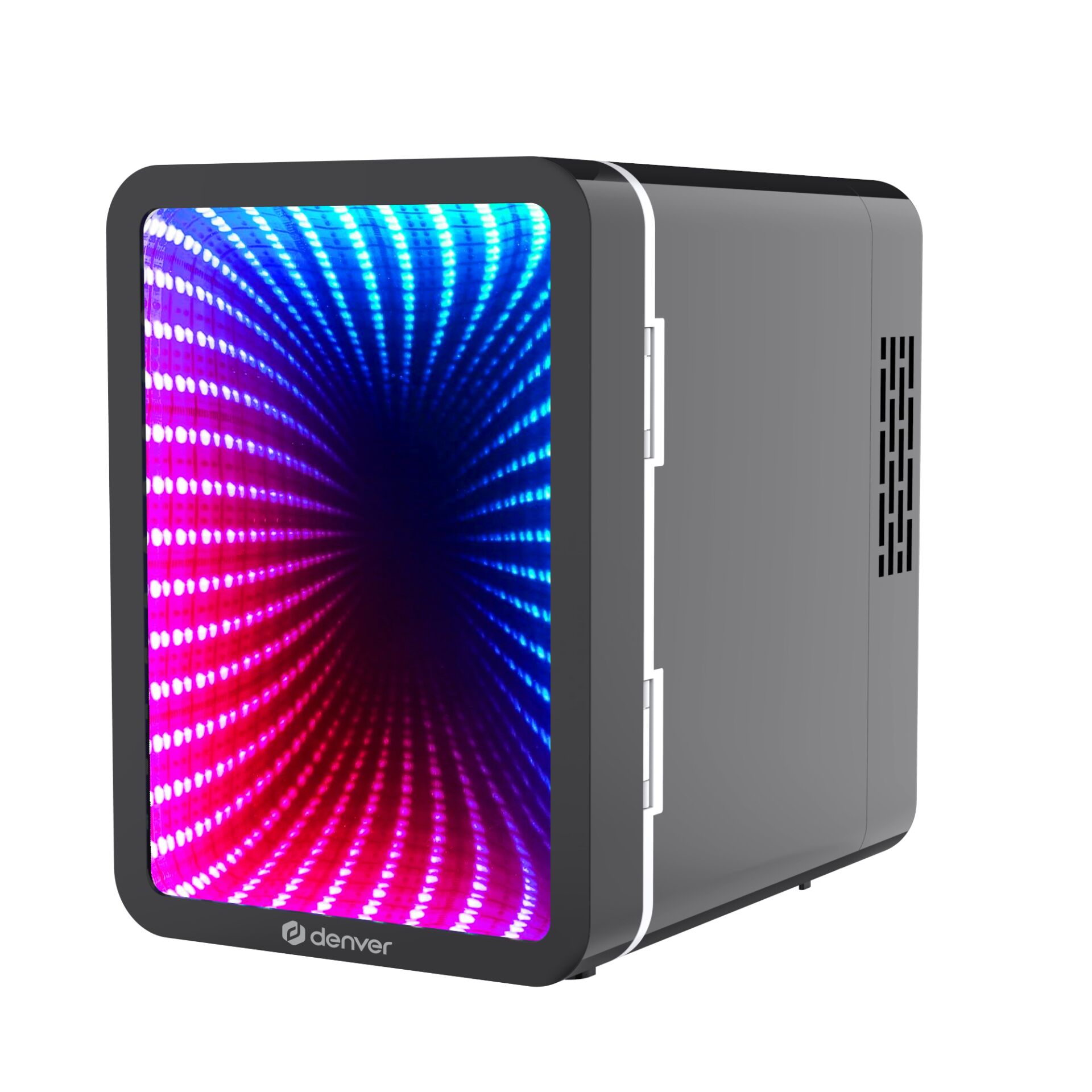 LED-Lautsprecher, Bluetooth-Lautsprecher, Lichteffekt, schwarzes Gehäuse