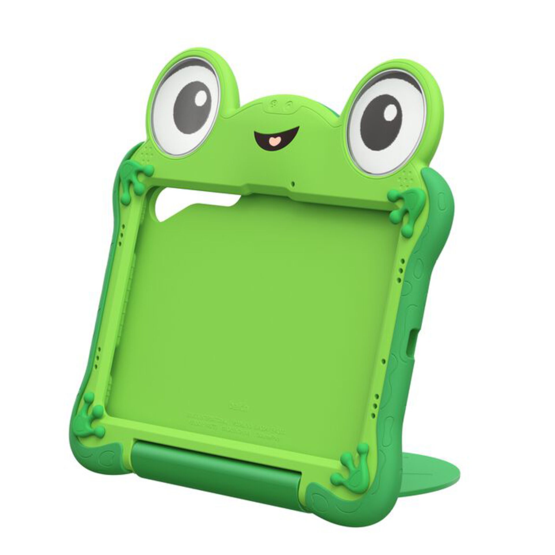 Kindercase, Frosch-Design, Grün, Schutzhülle, Tablethalter