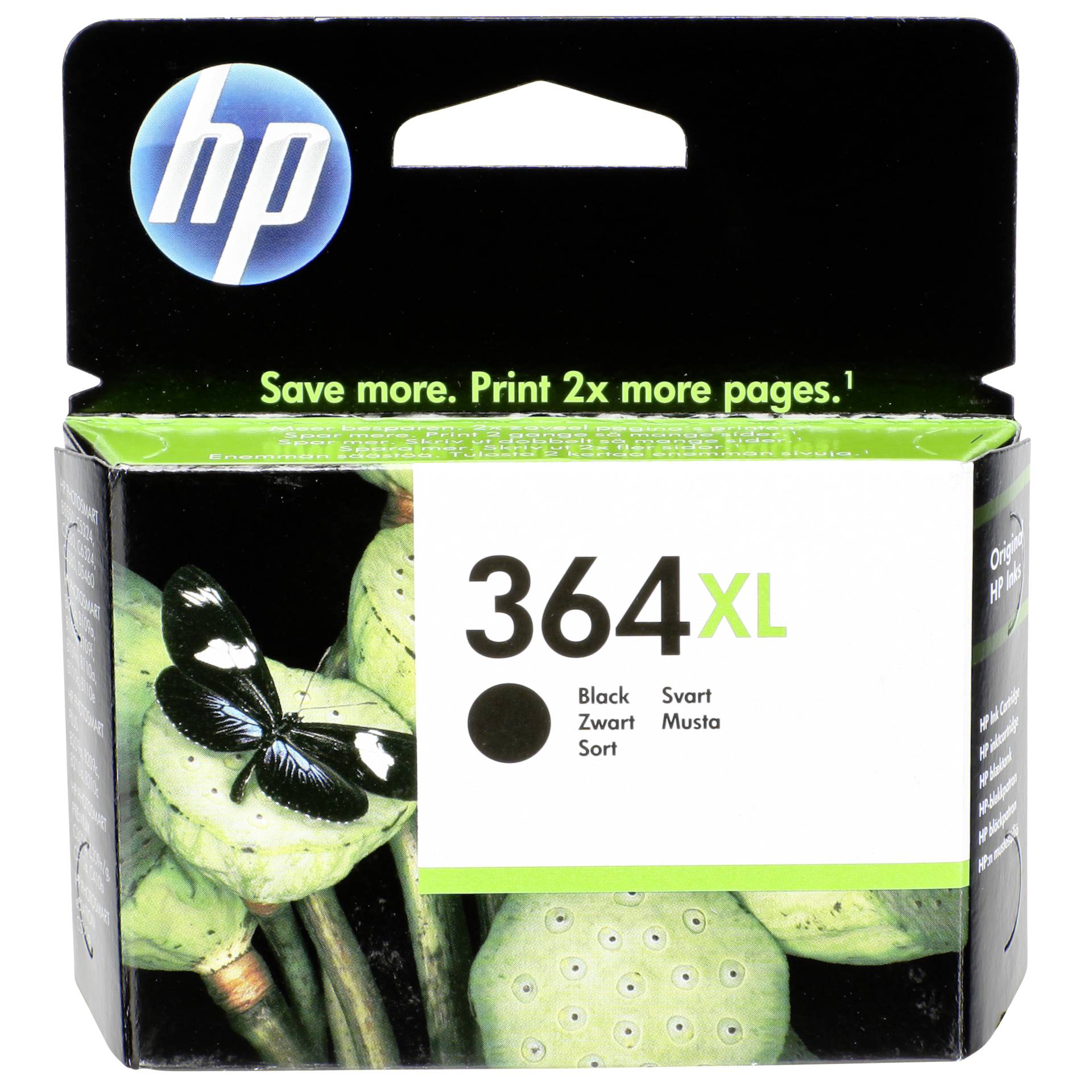 HP CN 684 EE tusz  czarny No. 364 XL