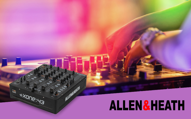 DJ-Mixer, Allen & Heath, Xone:43, Audio-Gerät, Hardware-Mixer