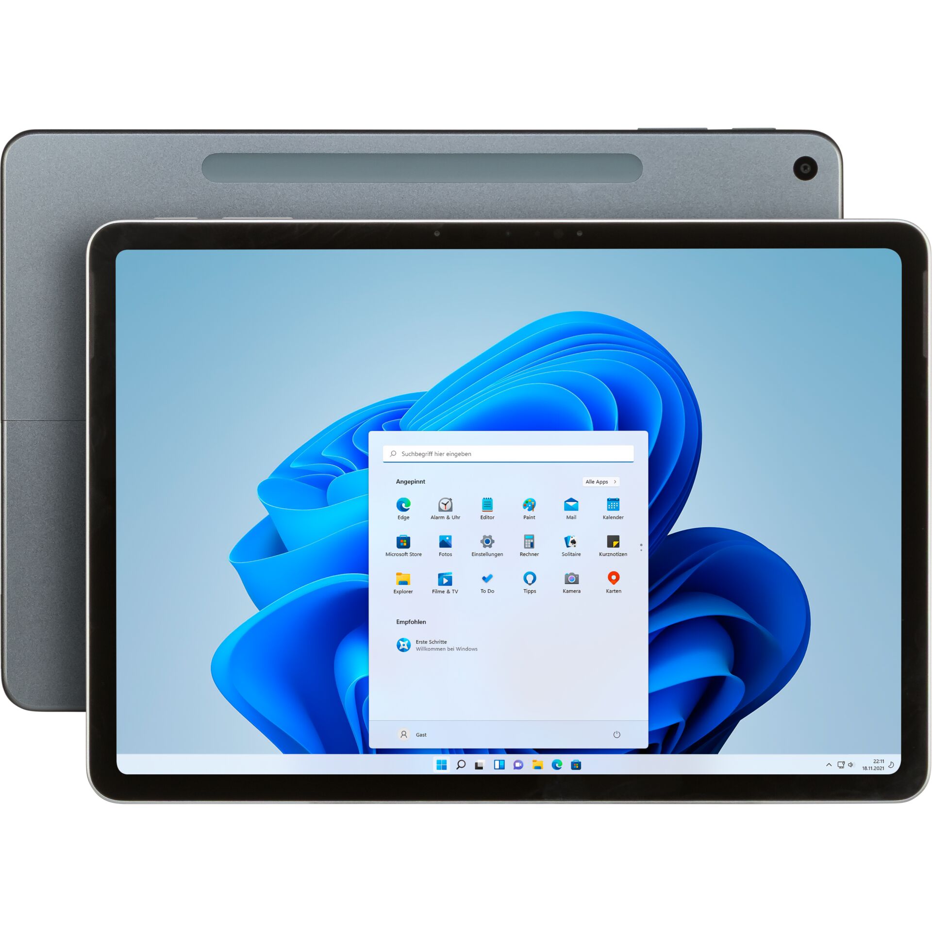 Tablet, Android-Tablet, 12-Zoll-Tablet, Touchscreen, Frontkamera