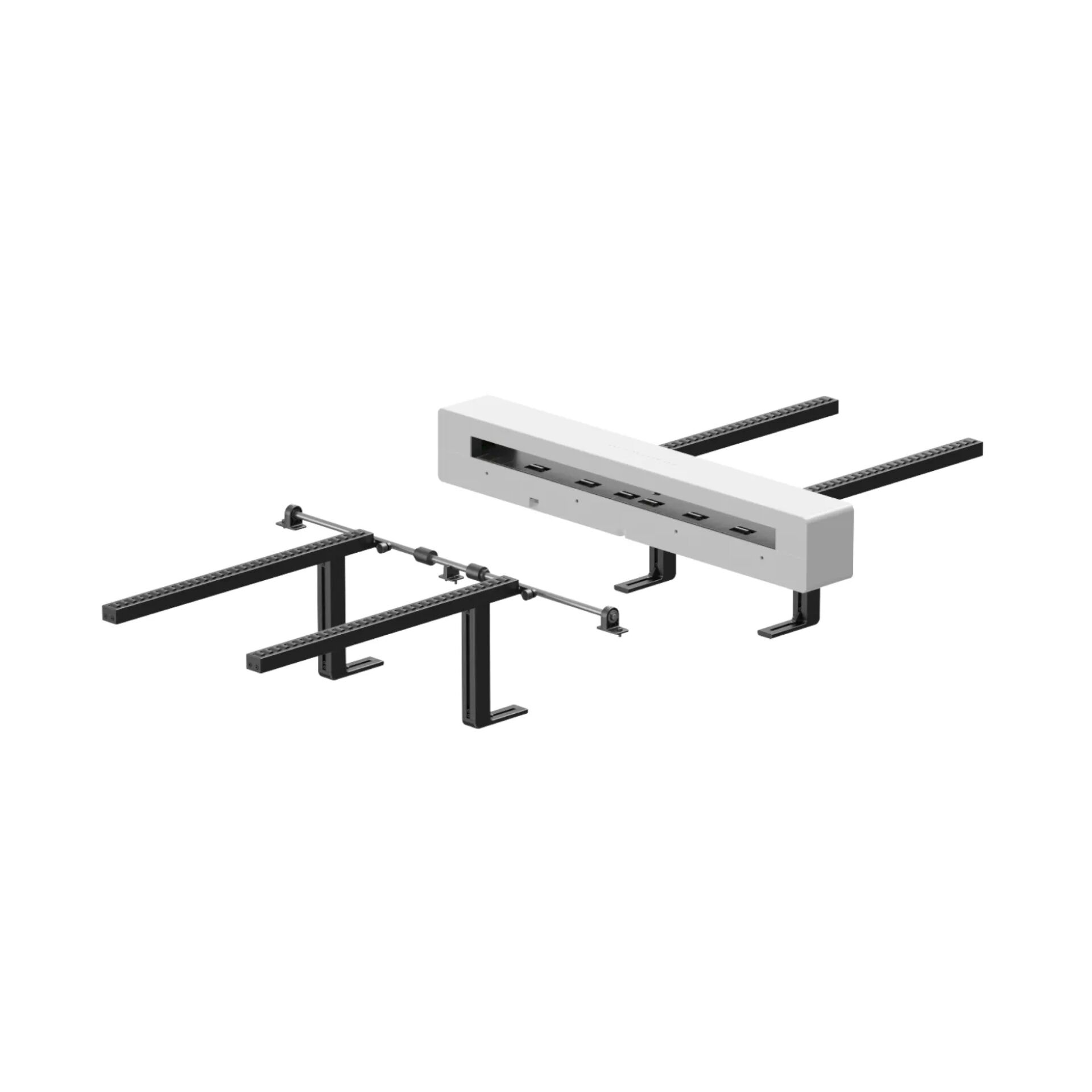 Rack, Kabelablage, Montagerail, Wandhalter, Bauteil