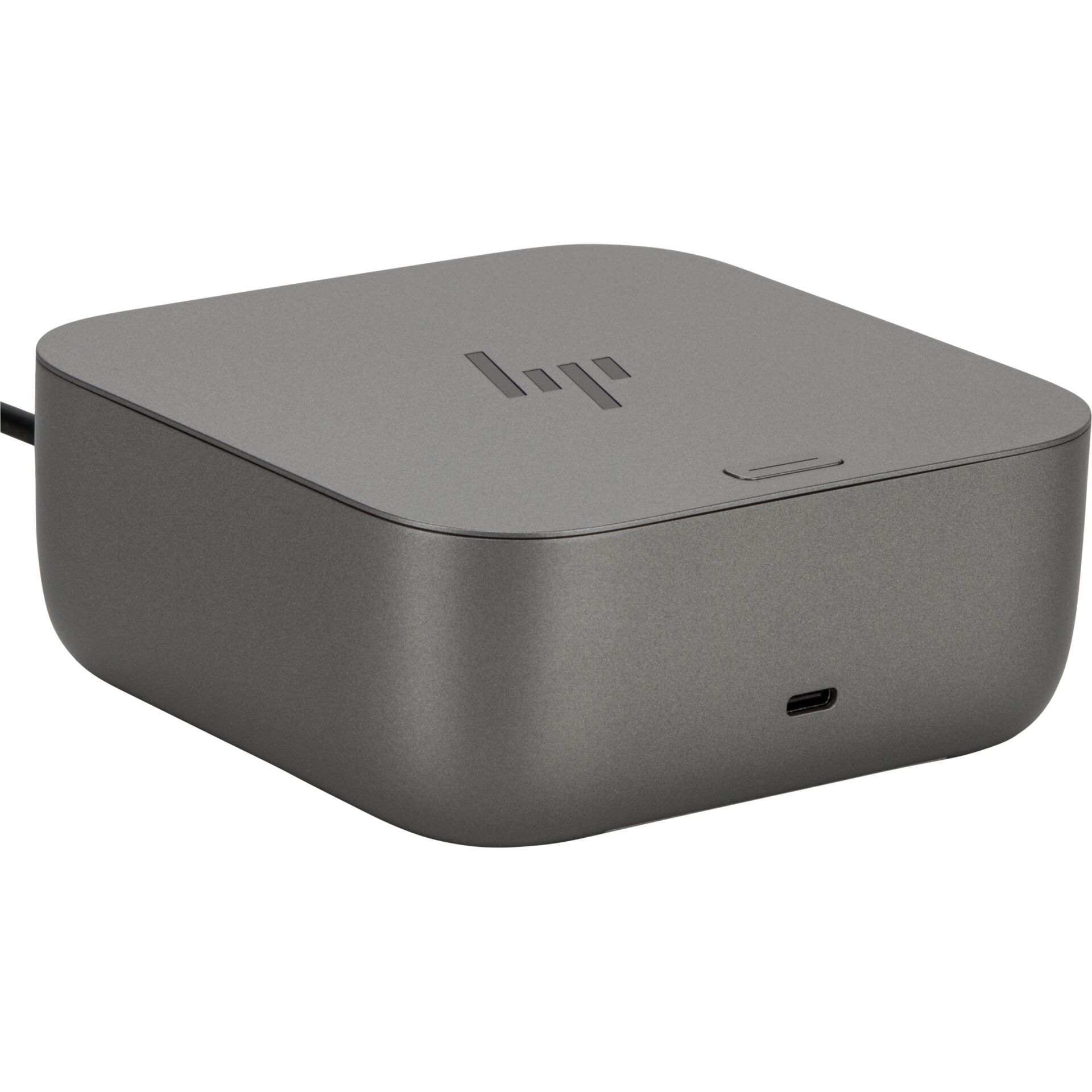 Laptop-Dock, Docking-Station, USB-C, Metallisch-grau, Portabel