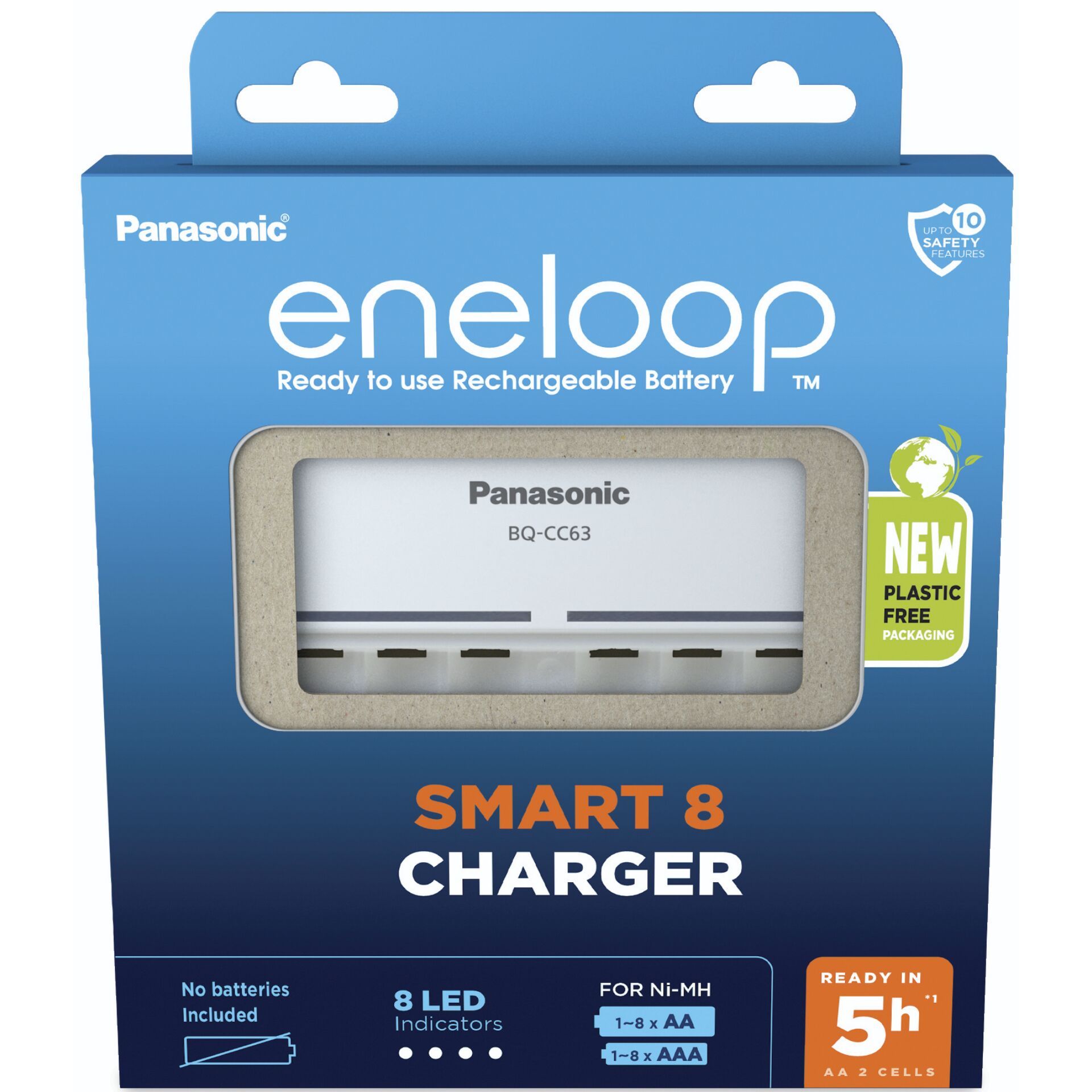 Panasonic Eneloop Smart 8 Charg.  BQ-CC63 without batteries