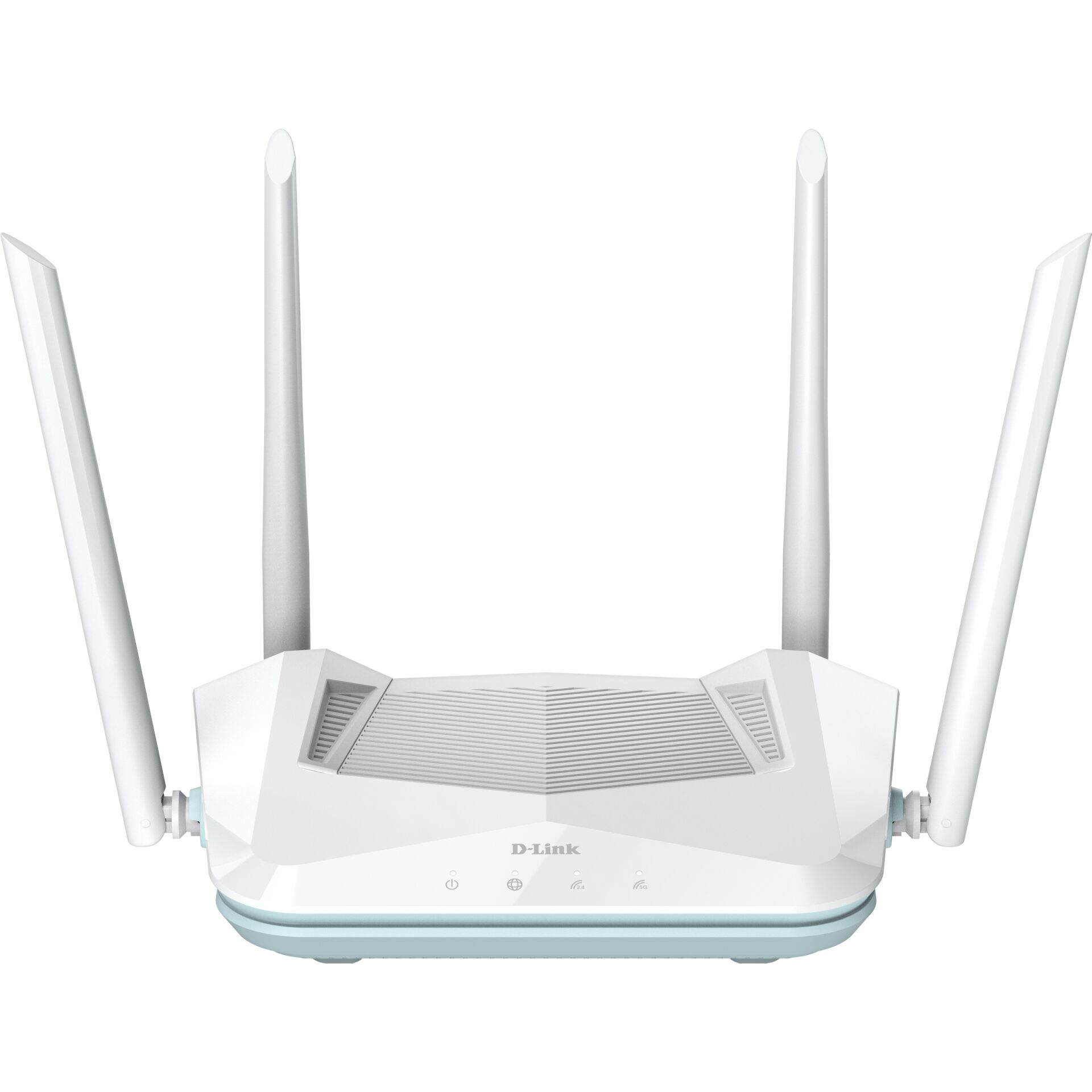 4-Antennen-Router, WLAN-Router, Wi-Fi 6, weißer Router, Gaming Router