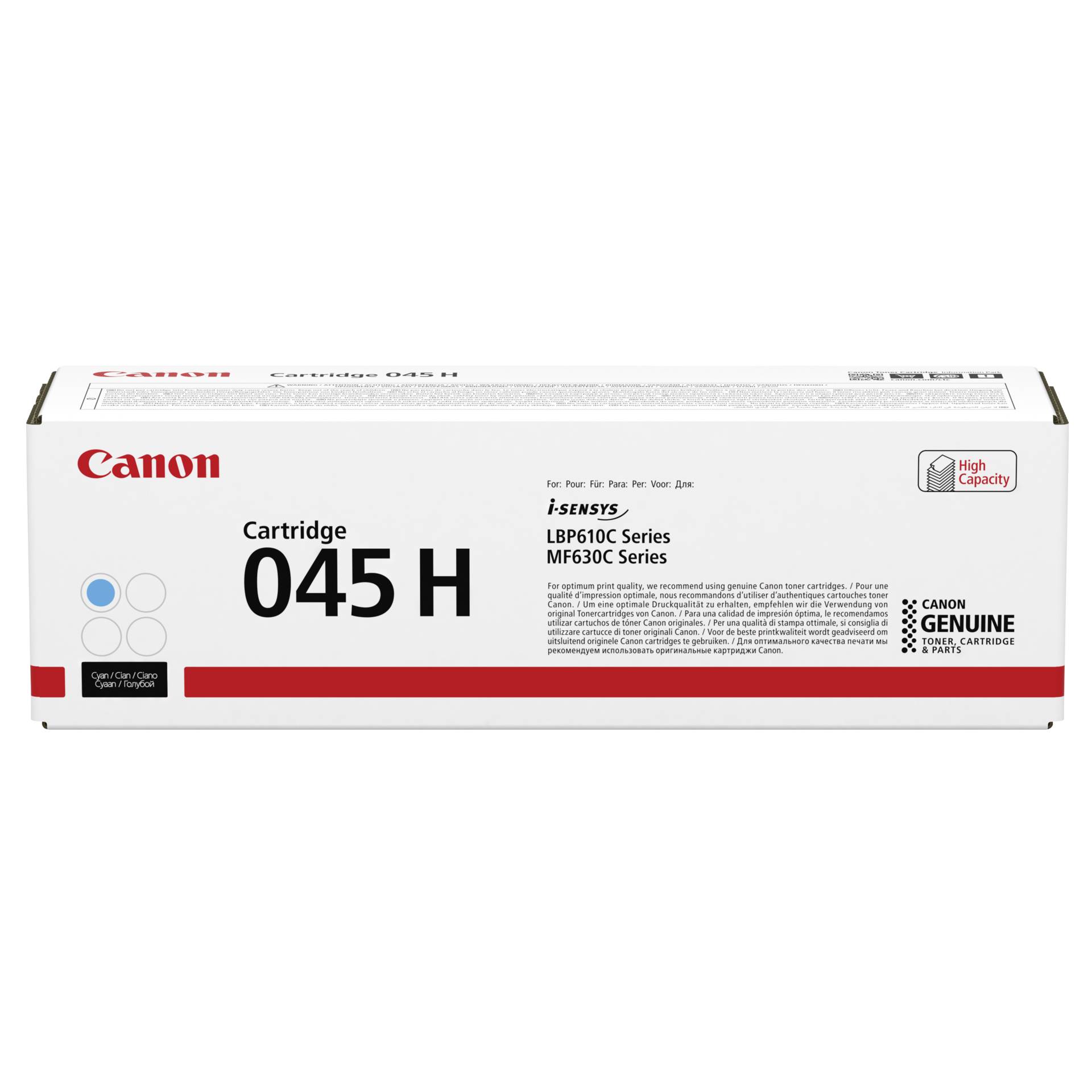 Canon Toner Cartridge 045 H C  cyan