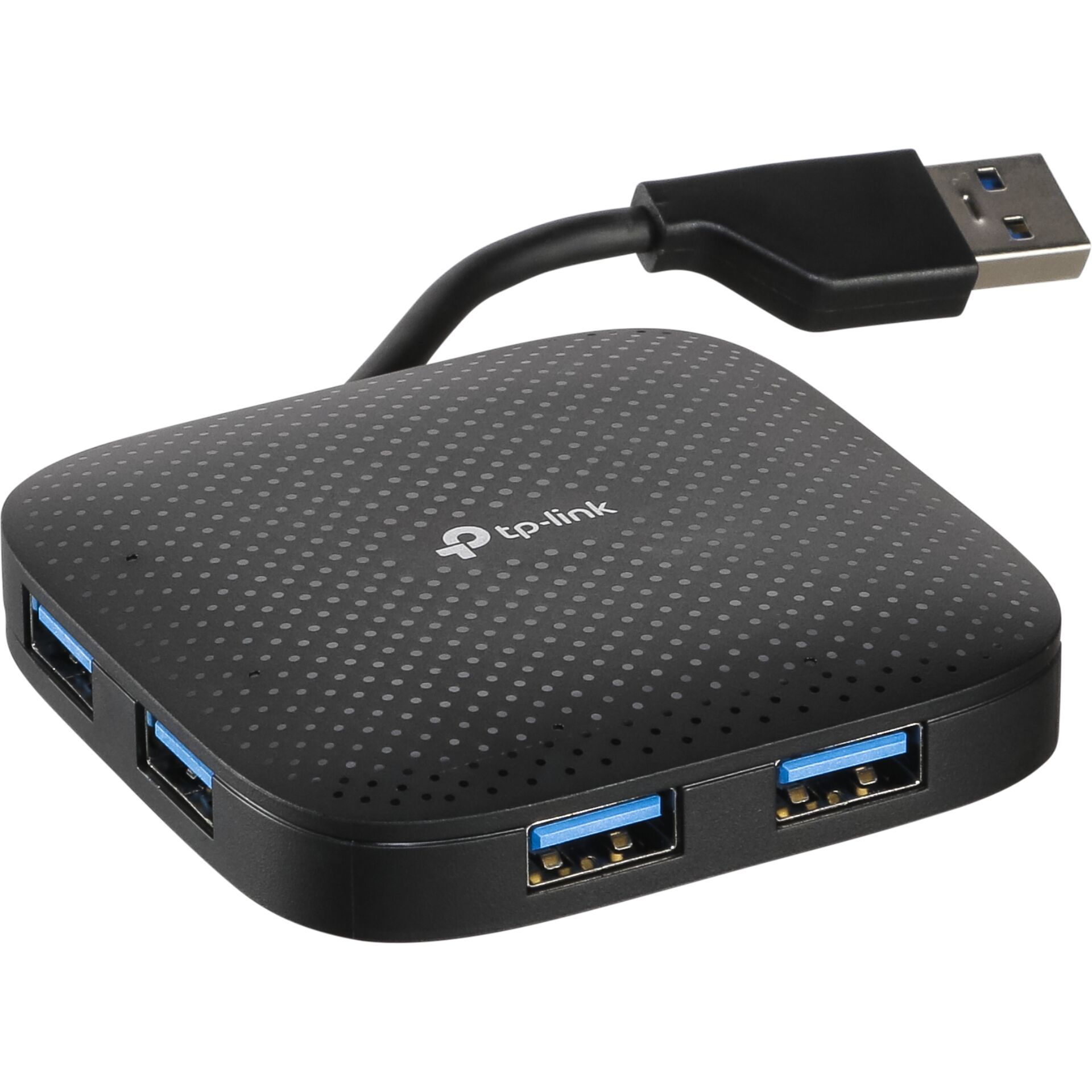 USB-Hub, 4-Port, USB 3.0, Schwarz, USB-Hub 4-Port