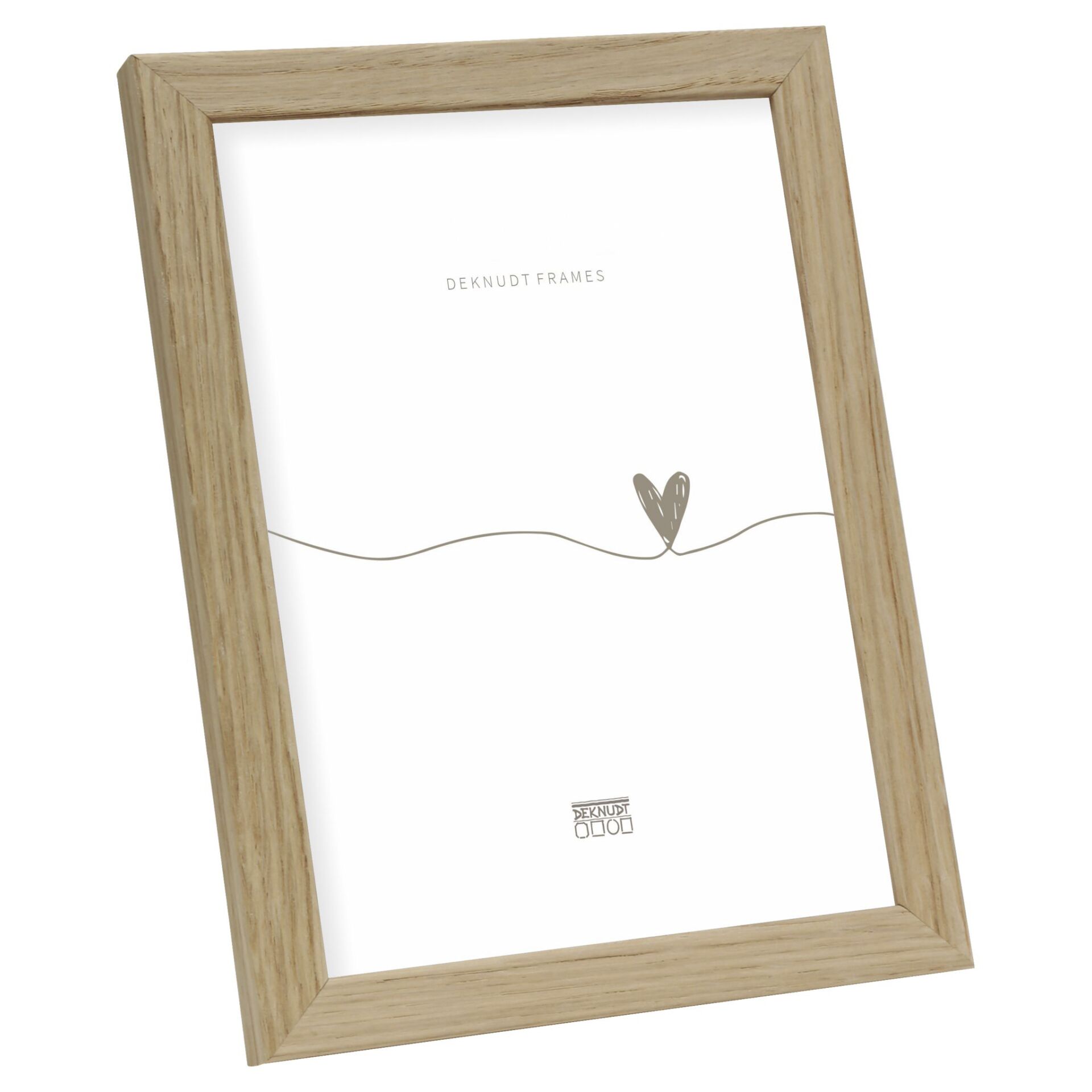 Deknudt S47CJ1    DIN A4 21x29,7  Frame solid oak