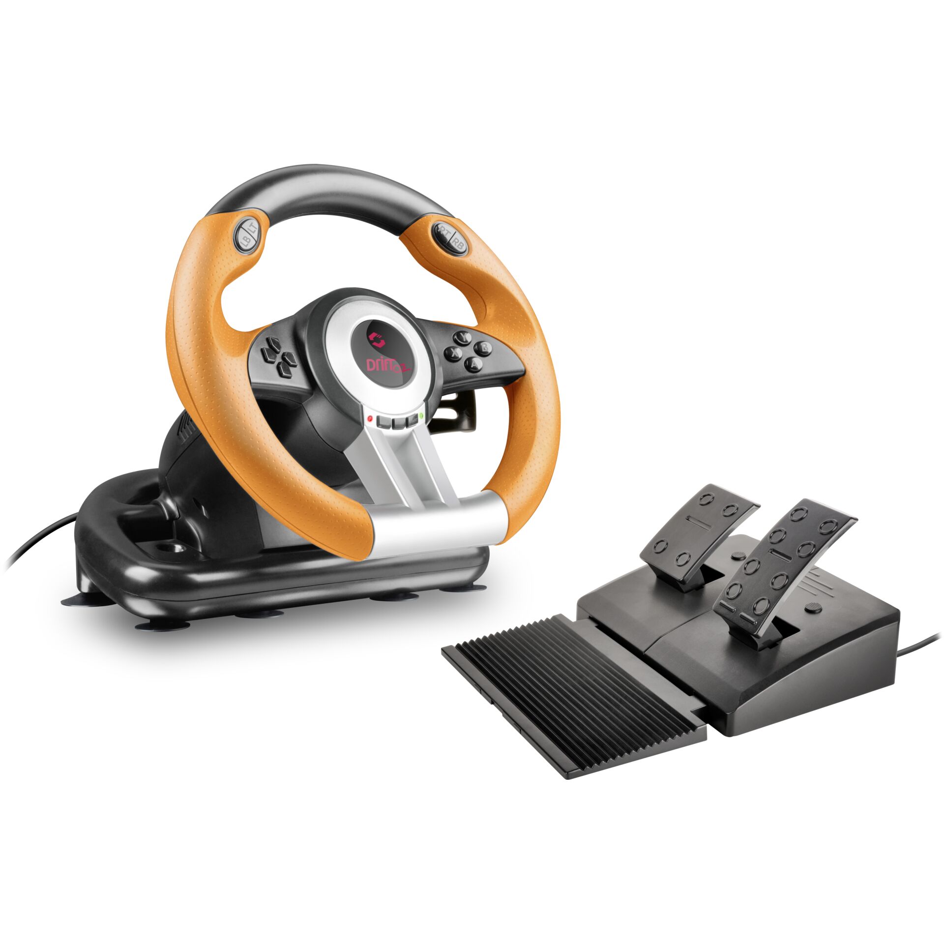 Gaming-Lenkrad, Pedale, Rennspiel-Set, Gaspedale, USB-Verbindung