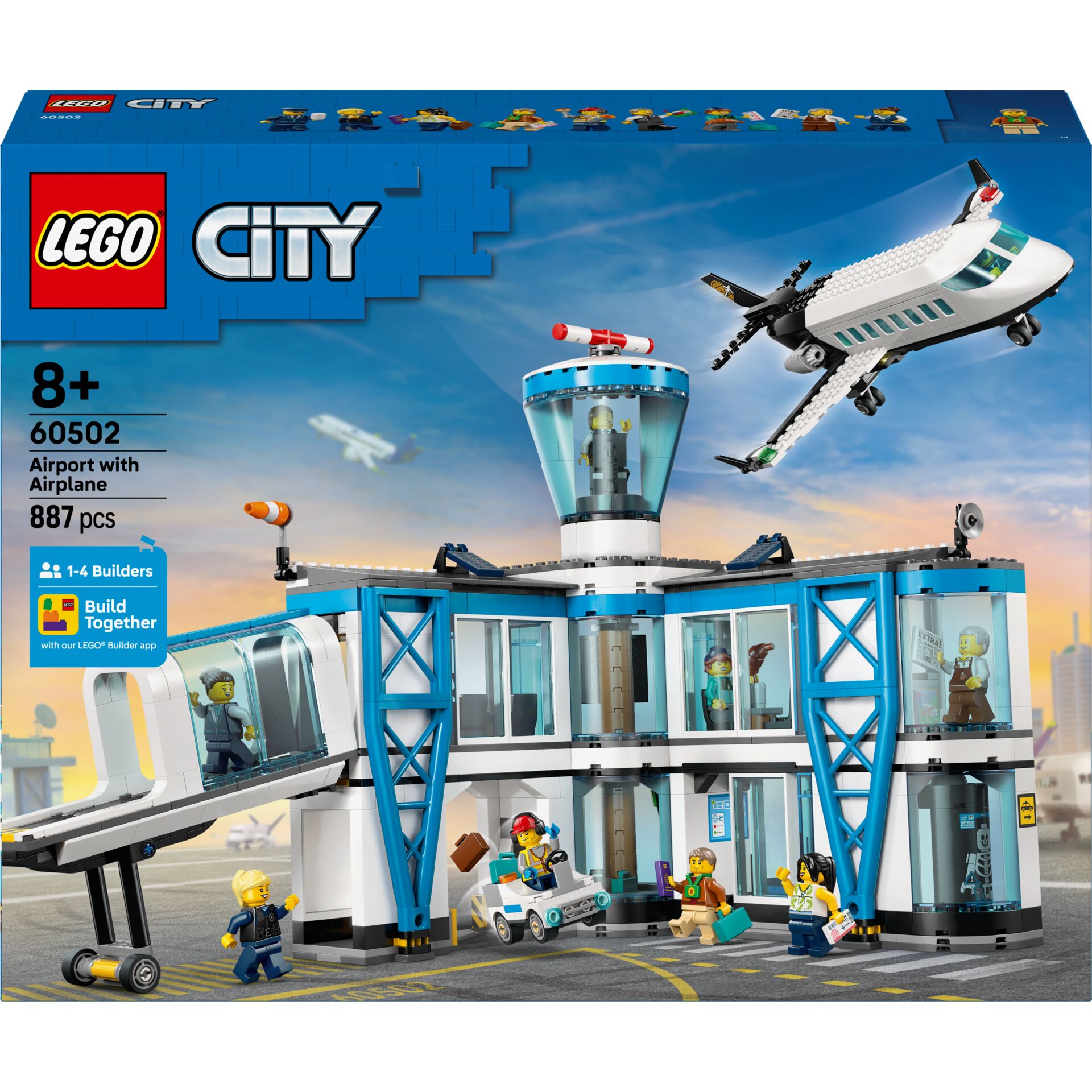 Lego, City, Flughafen, Flugzeug, Terminal