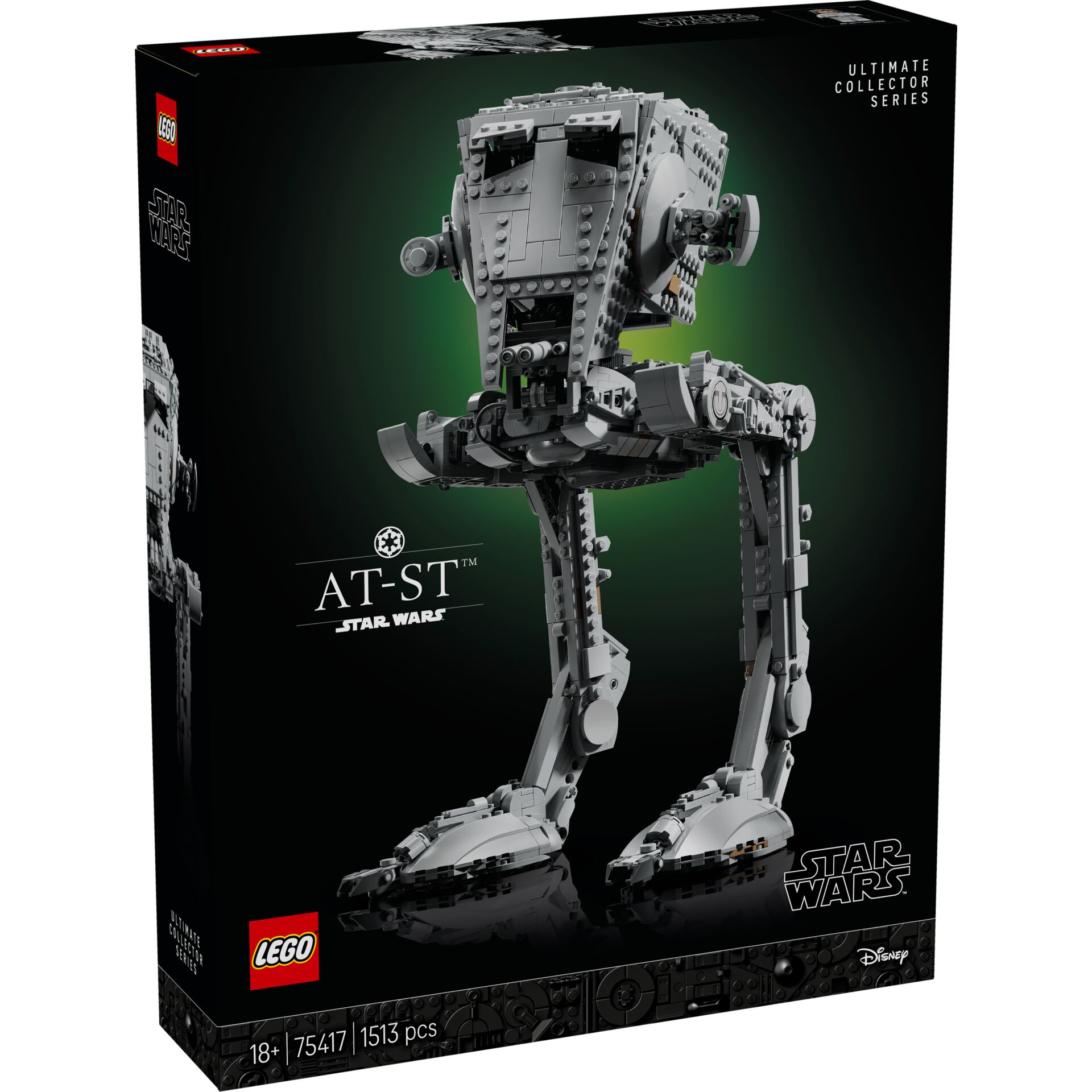 Star Wars, LEGO, AT-ST, Trooper, Modell