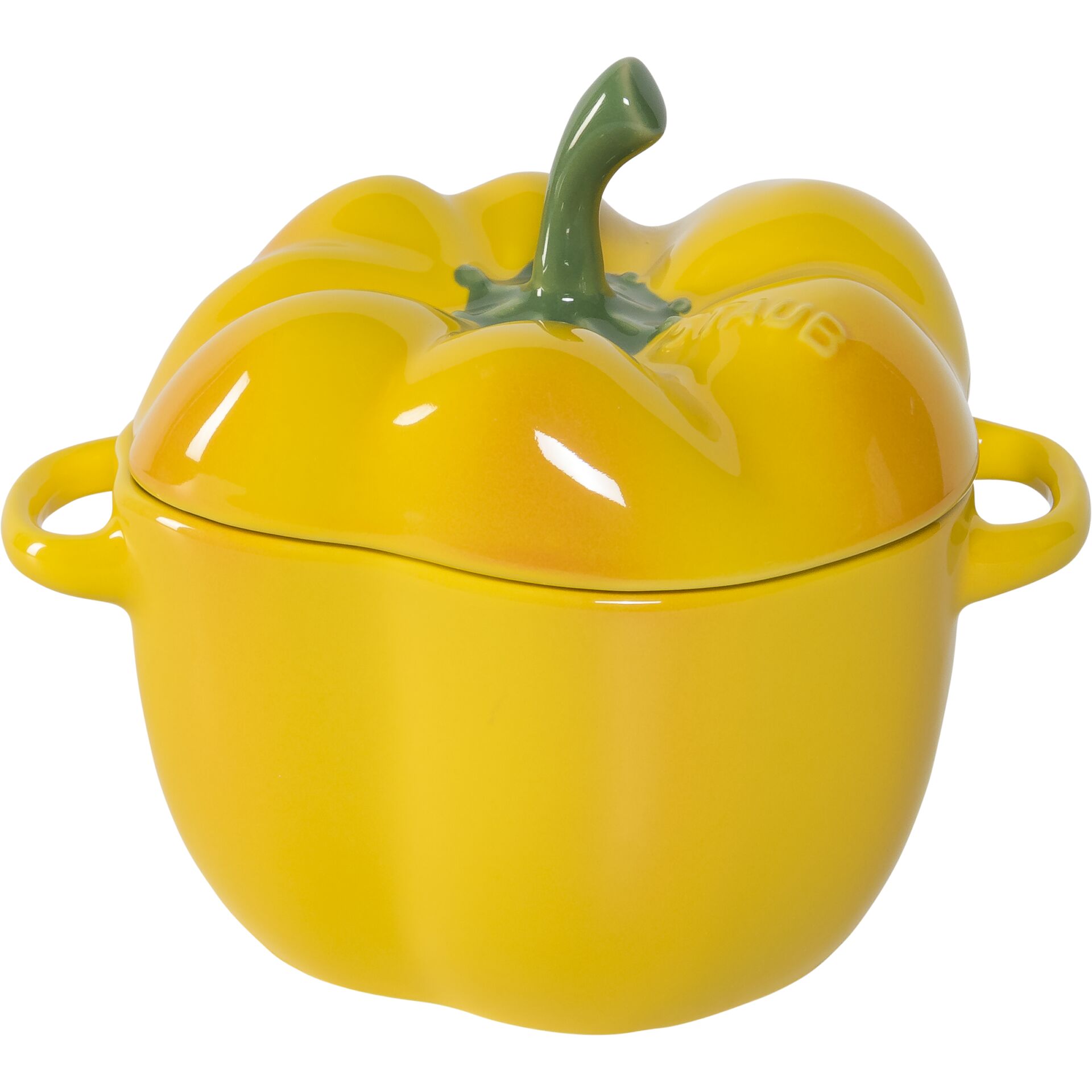 Gurkenpott, Kasserolle, Gartenküche, Kochtopf, Gelb