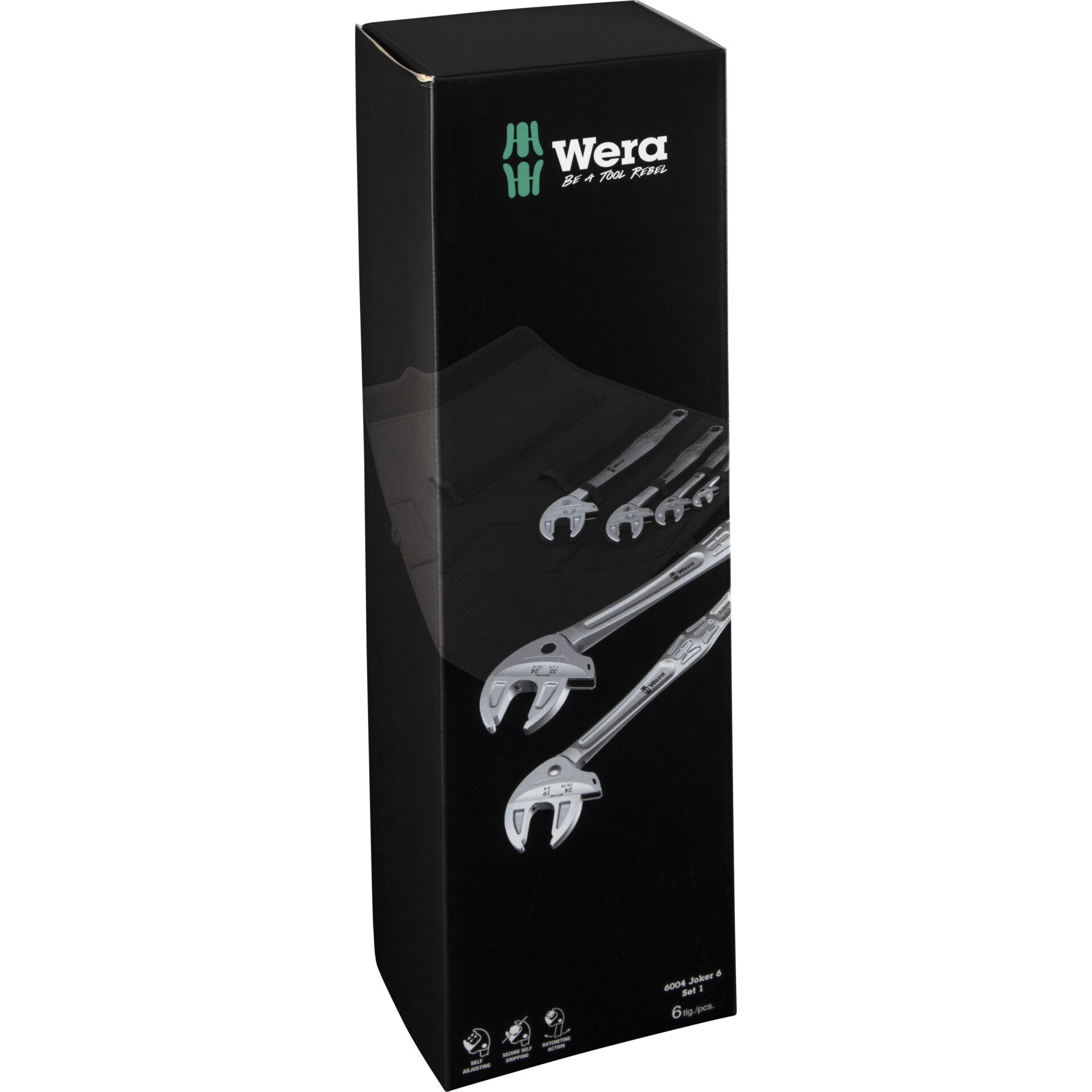 Wera Werkzeuge, Schraubenschlüssel-Set, verstellbarer Schraubenschlüssel, Metrisches Set, Werkzeugverpackung
