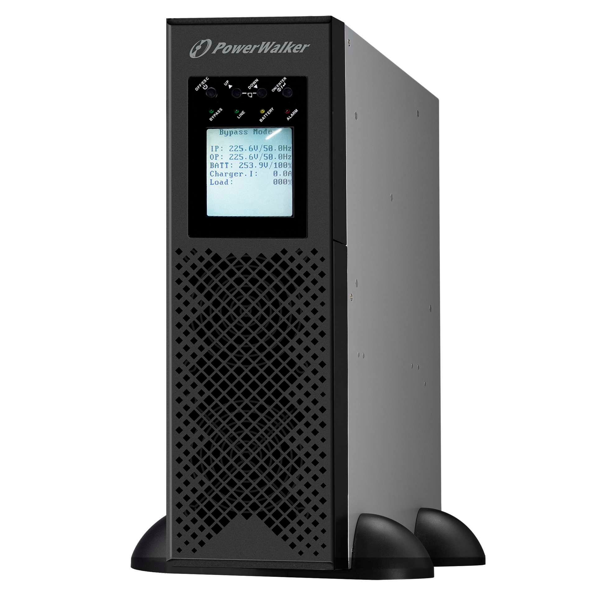 USV, Power inverter, online display, Turm-UPS, Gitterbelüftung