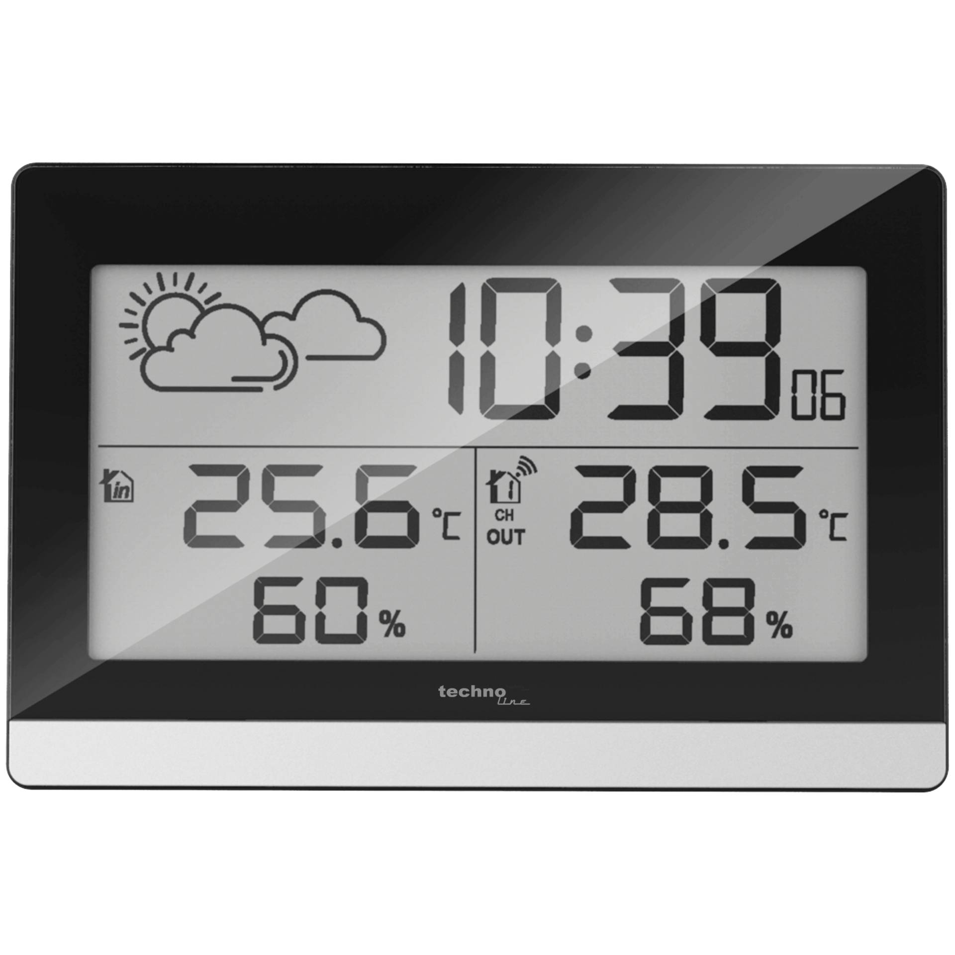 Bildschirm, Computer-Hardware, Computerausrüstung, Überwachen, Digitale Uhr