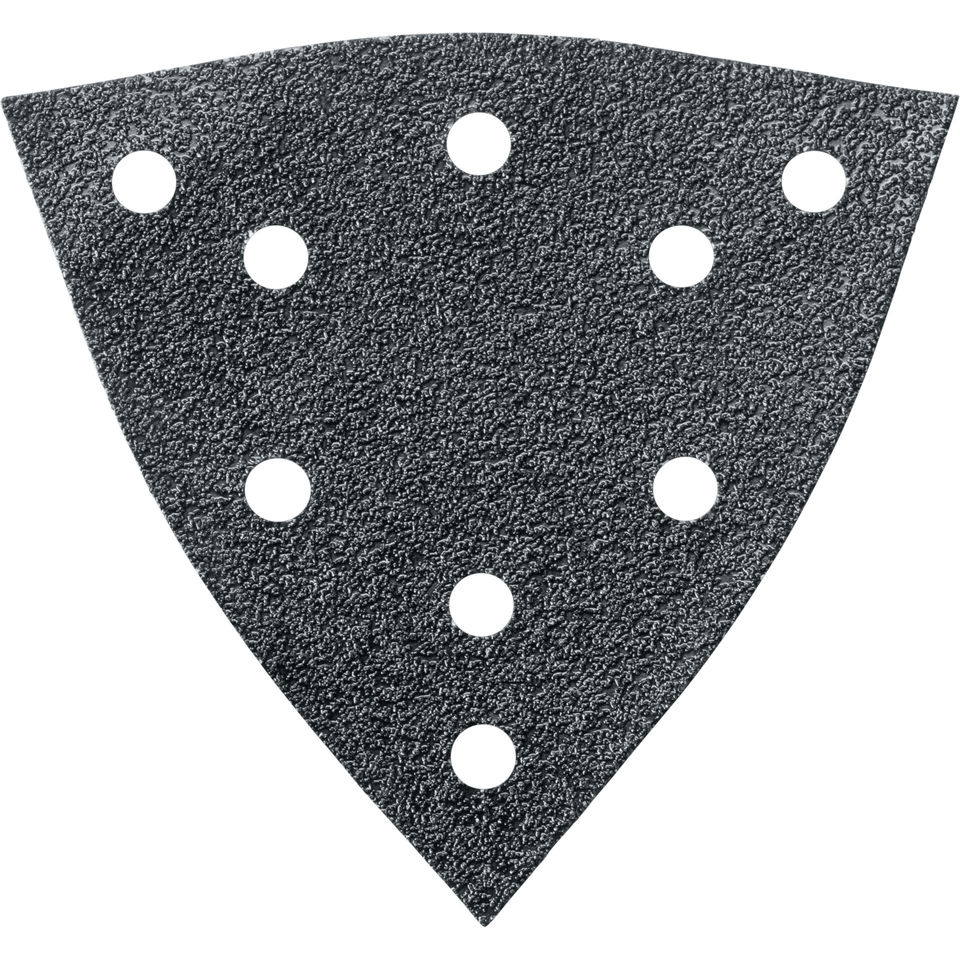 Schleifplatte, Dreieckform, Schleifscheibe, Grobkörnig, Metallkorn
