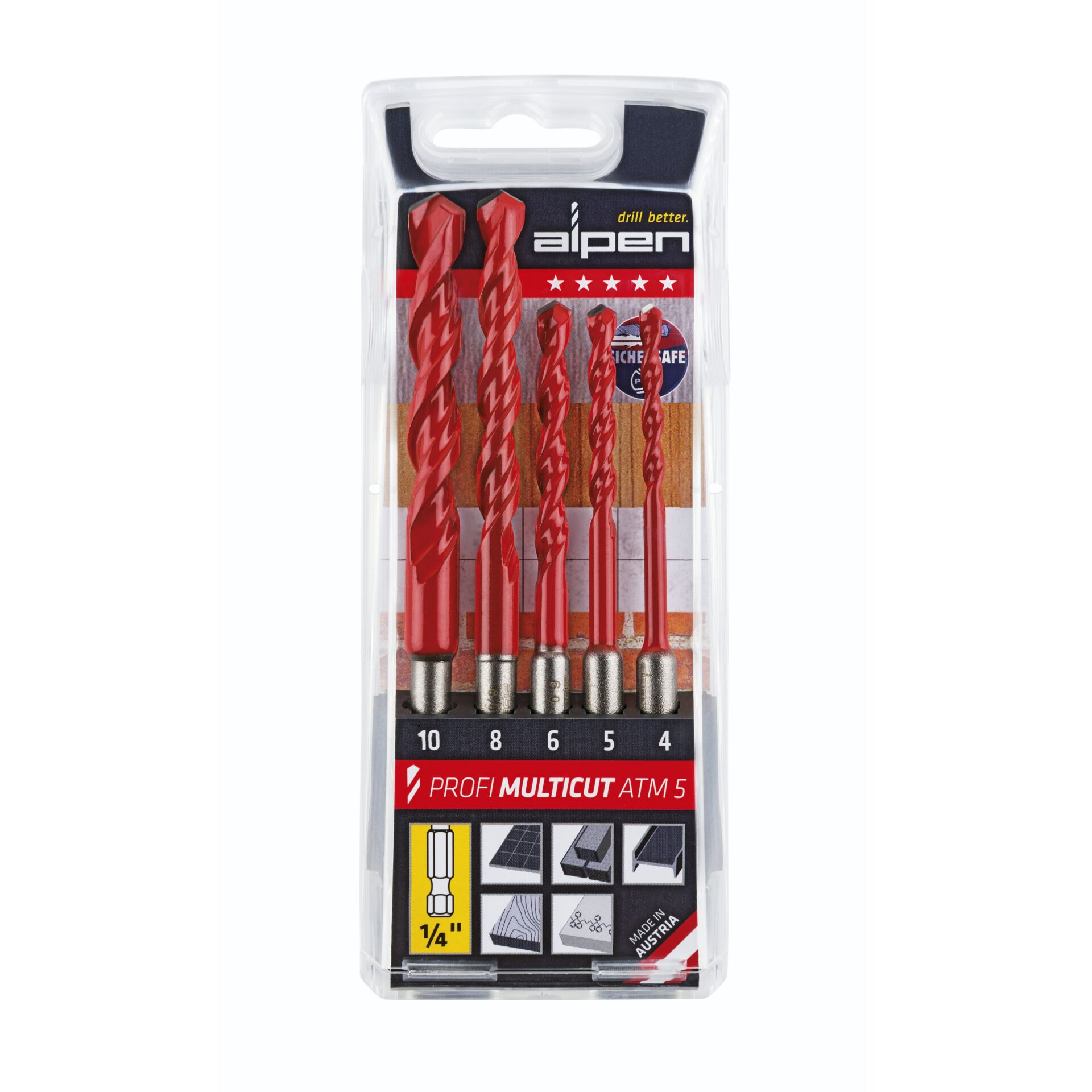 Alpen Profi Multicut ATM 5  hexagonal 4-5-6-8-10
