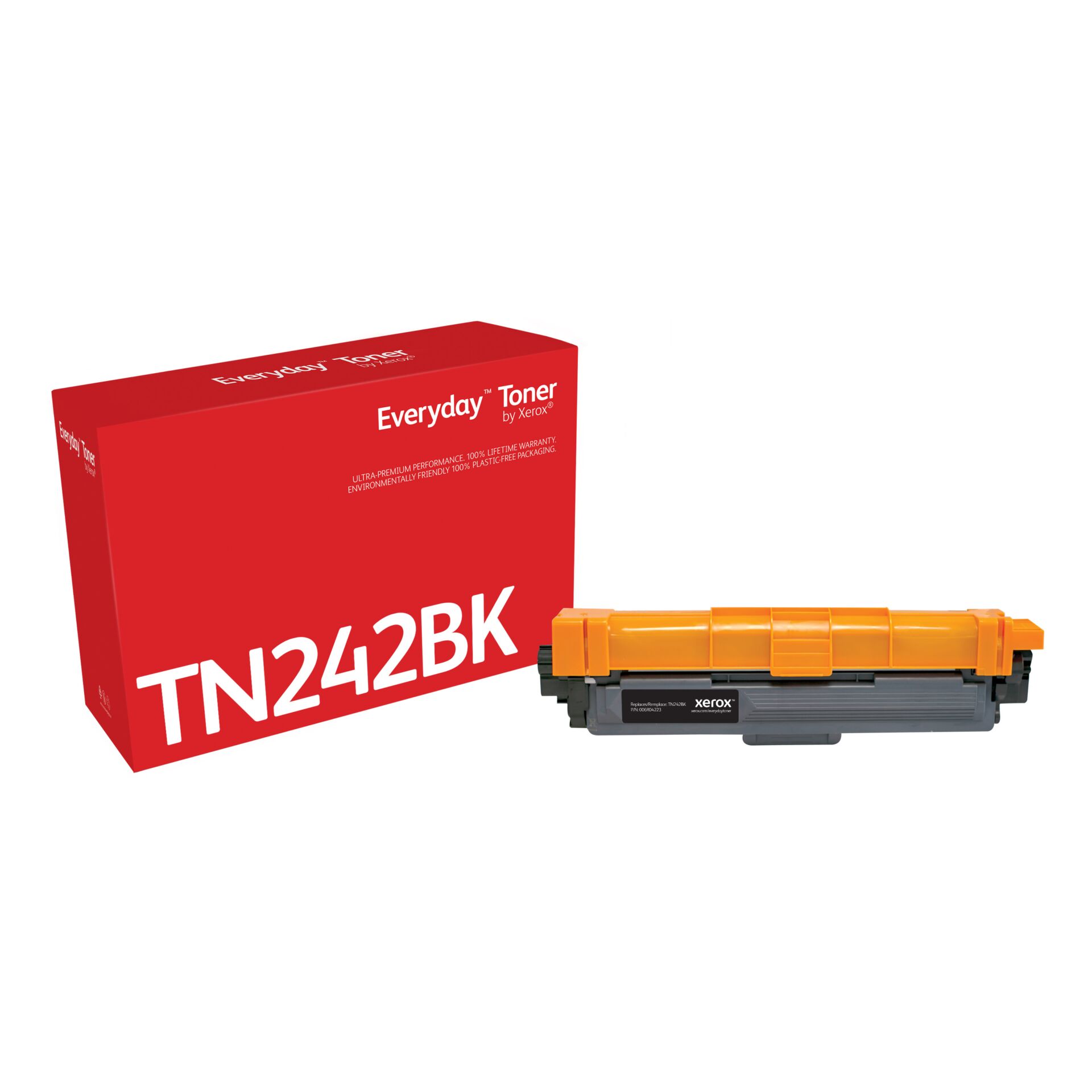 Toner, TN24BK, Xerox, Tonerkartusche, Orangefarbig