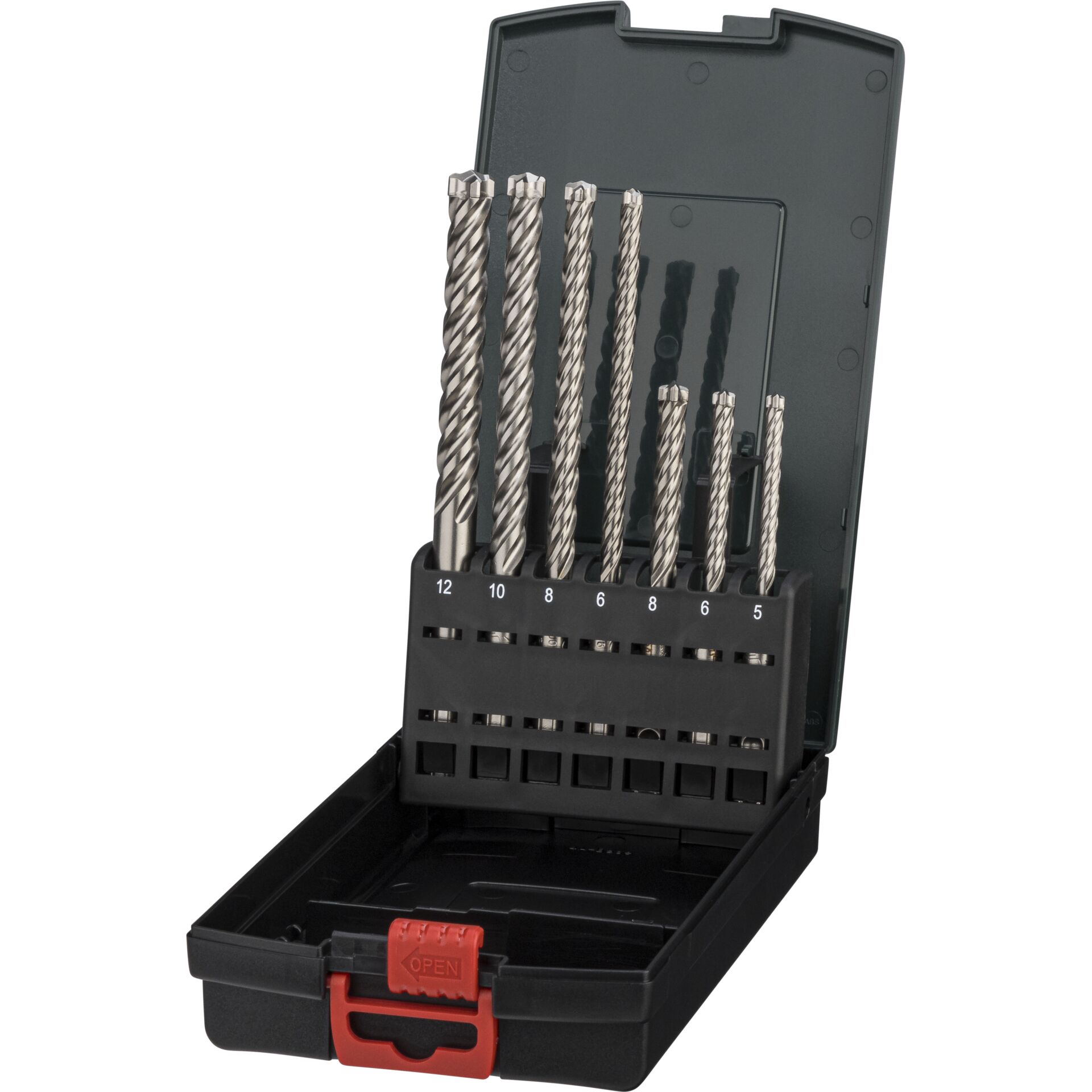 Metabo SDS-plus P4P (4C) Drill  Set 7-pcs.
