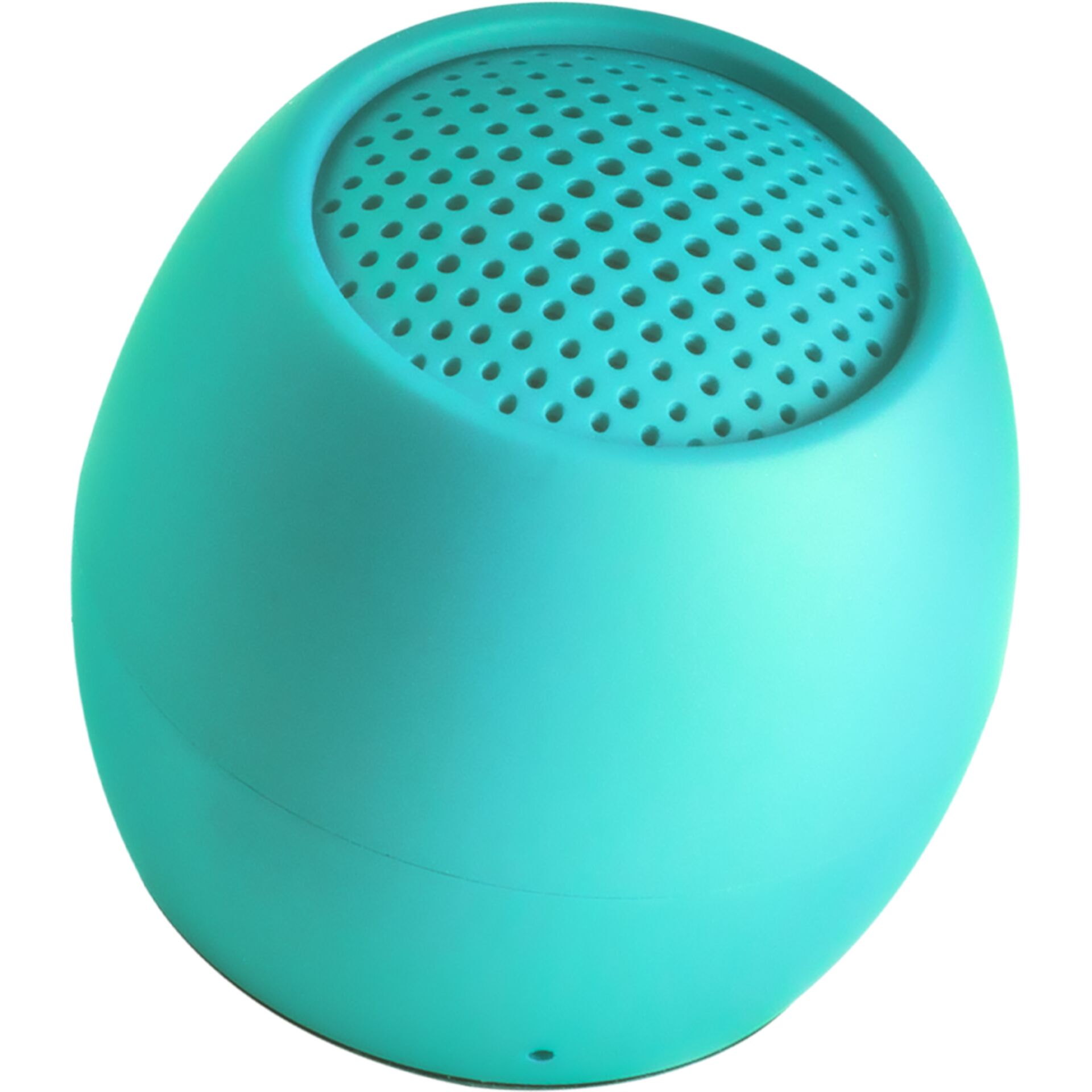 Sprechender Lautsprecher, Bluetooth Lautsprecher, Gehäuse, Kugelform, Grün-turquoise