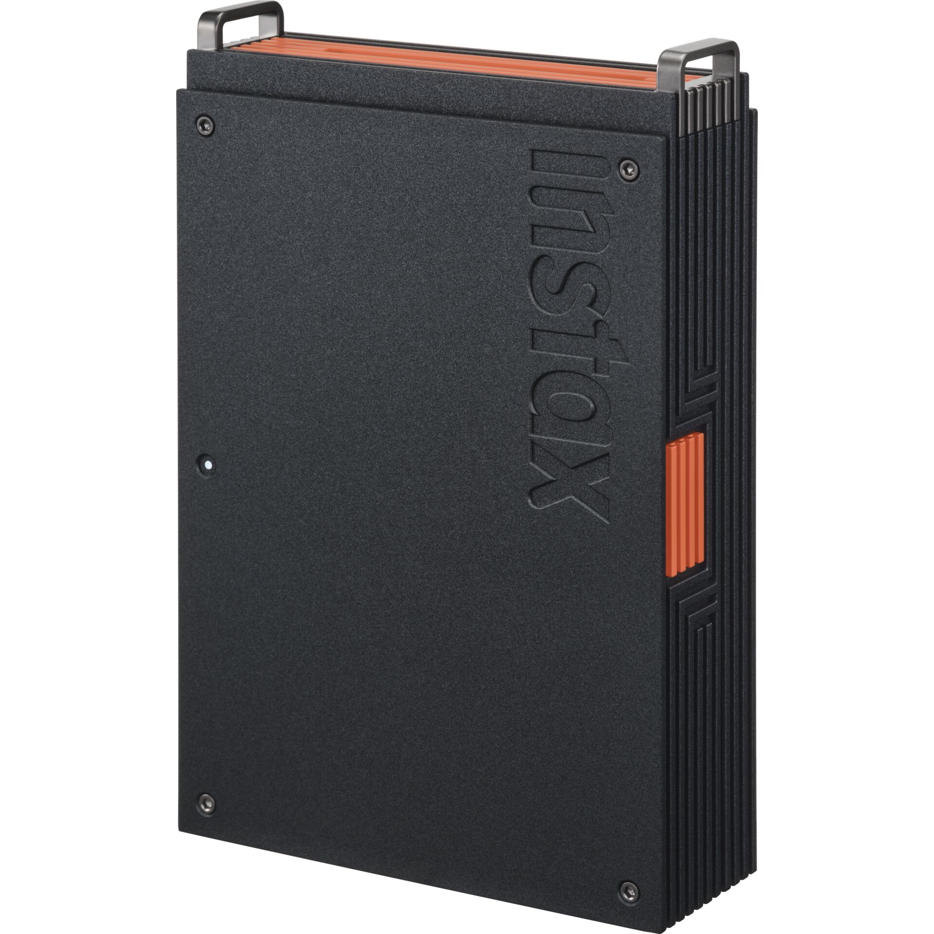 solid-state, Speicher, extern, schwarz, orange Akzente