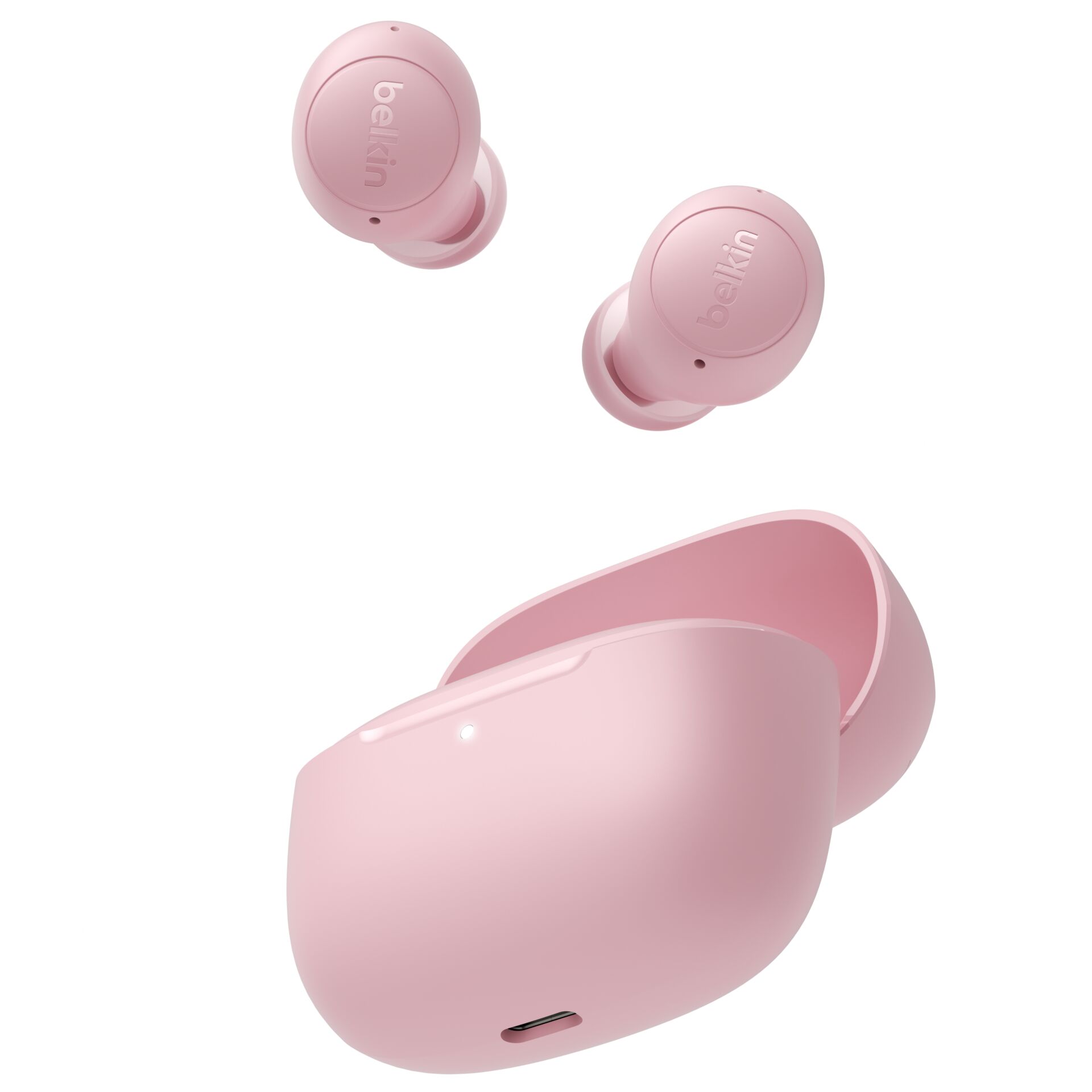 In-Ear, Wireless earbuds, Pink, Charging case, Bluetooth
