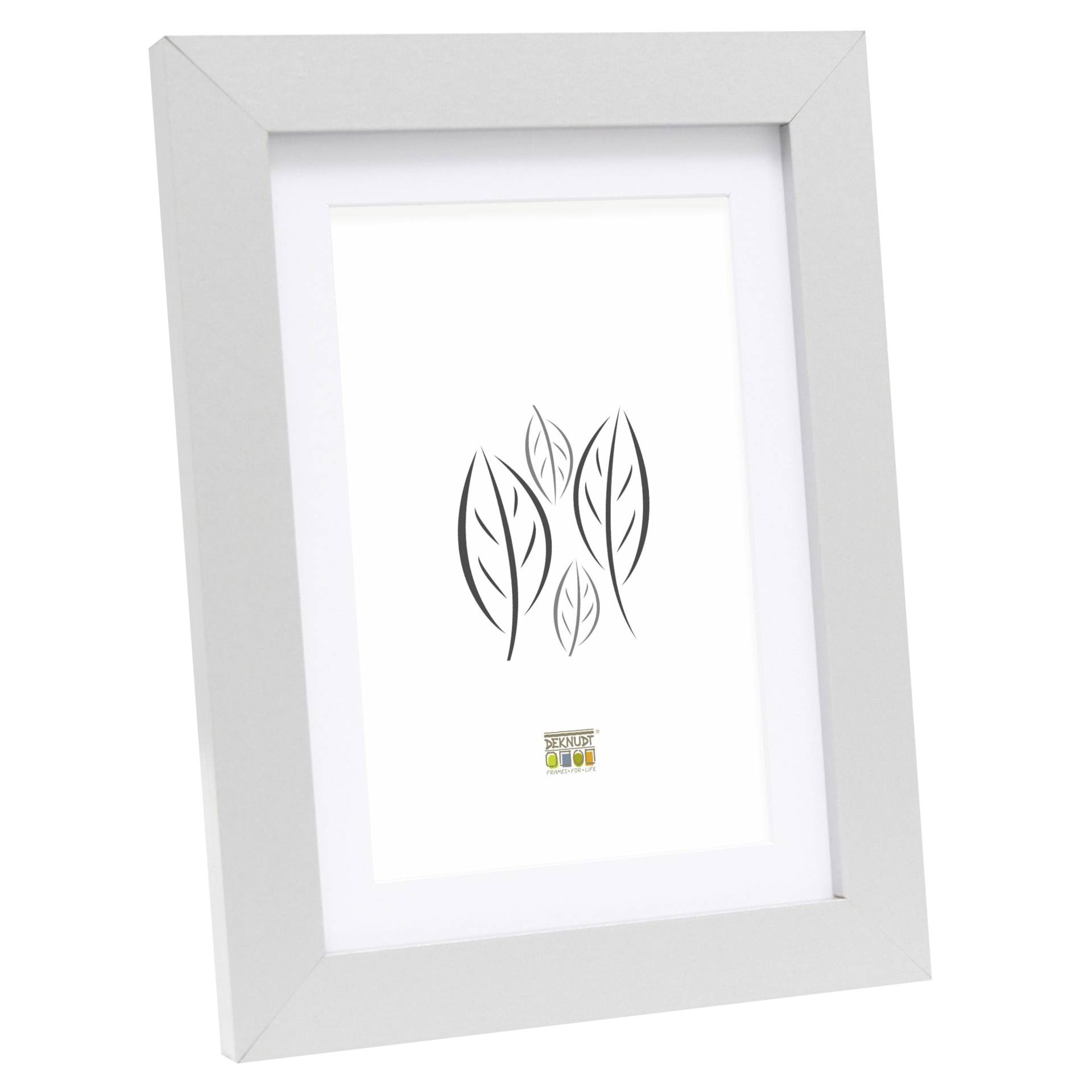 Deknudt S66KD1 P1          30x45  Wood silver w. Passepartout
