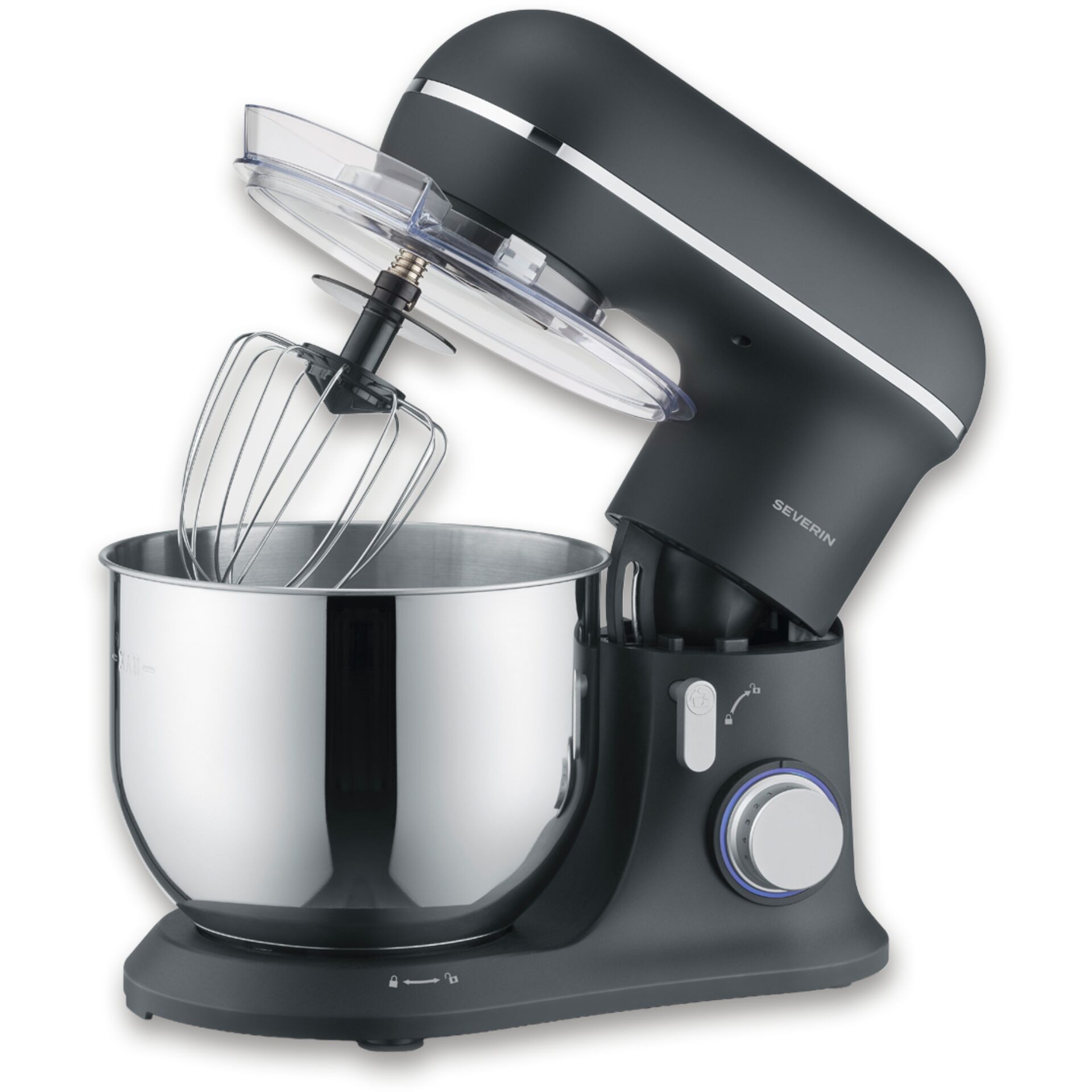 Standmixer, Mixer, Schüssel, Rührbesen, Küchengerät